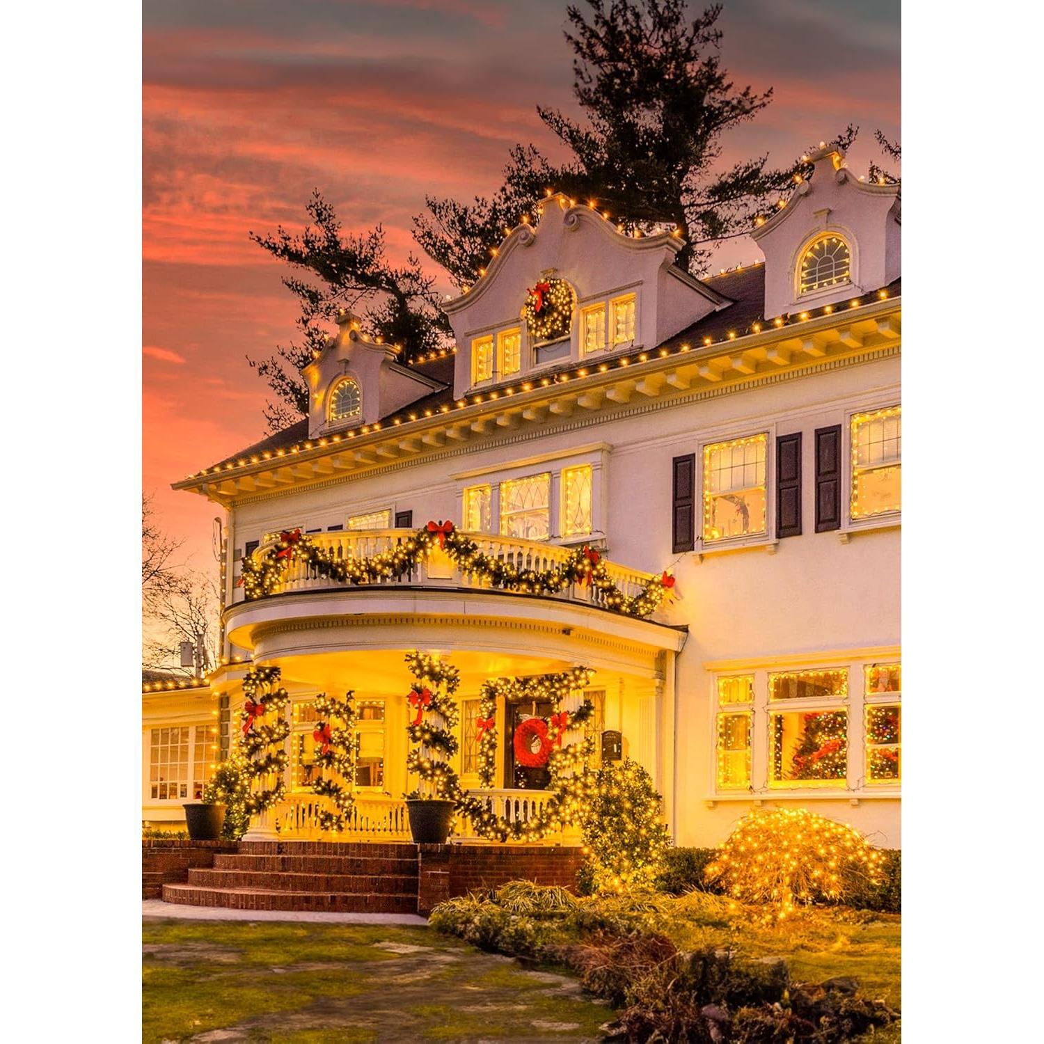 Luces de Cadena Solares Minetom 12.19 m 100 LED IP65