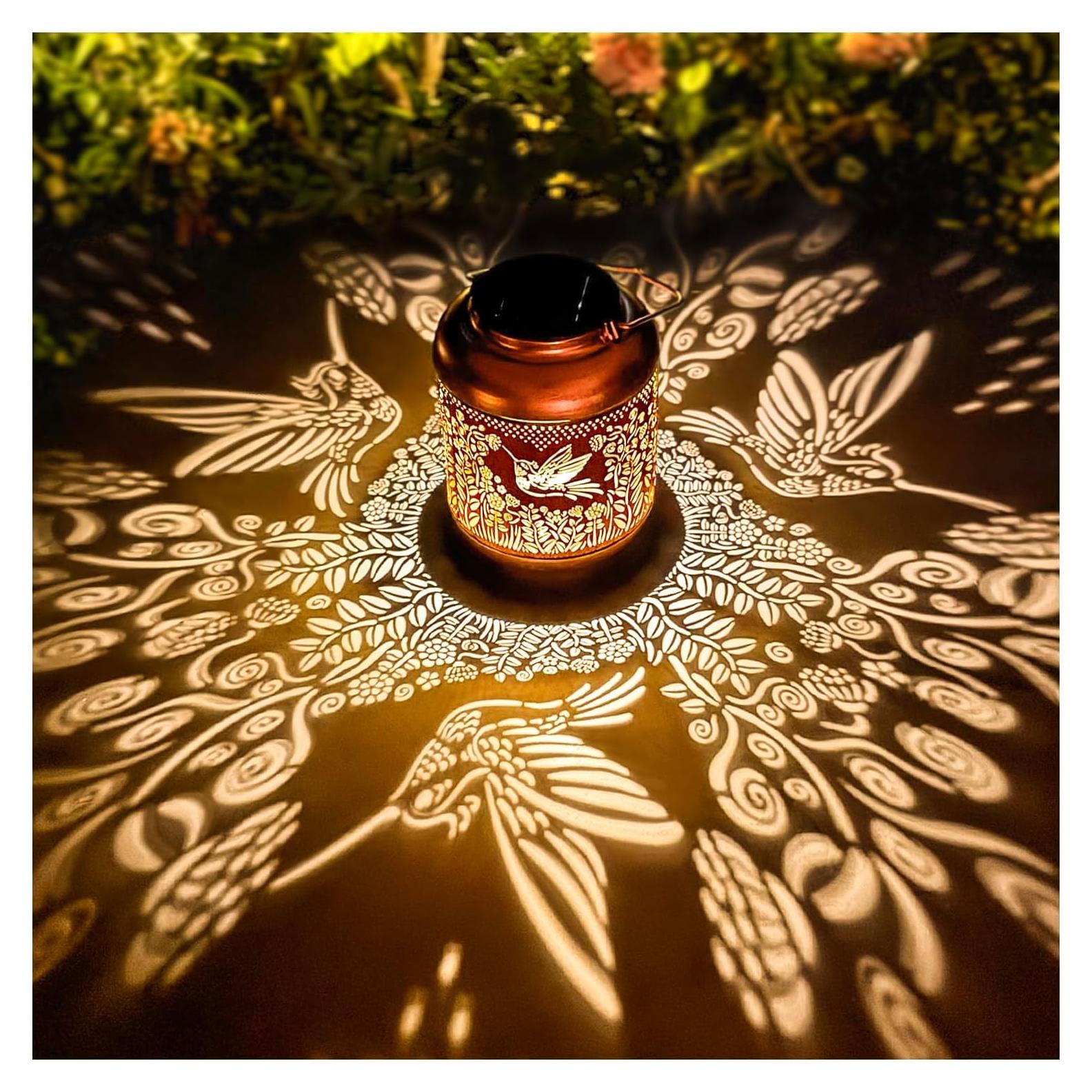 Linterna Solar Colgante Hummingbird TIGGSY Impermeable 17.3cm