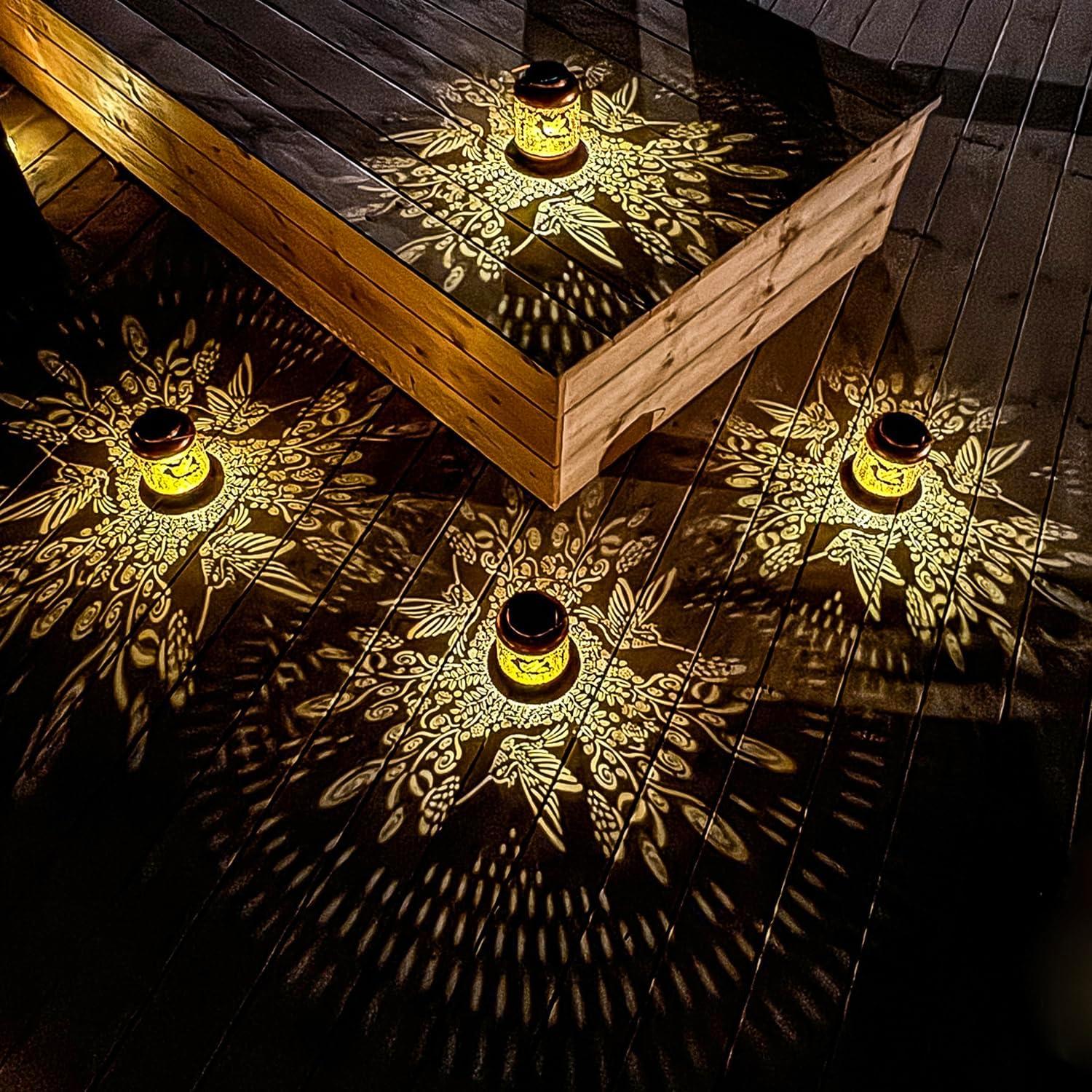 Linterna Solar Colgante Hummingbird TIGGSY Impermeable 17.3cm