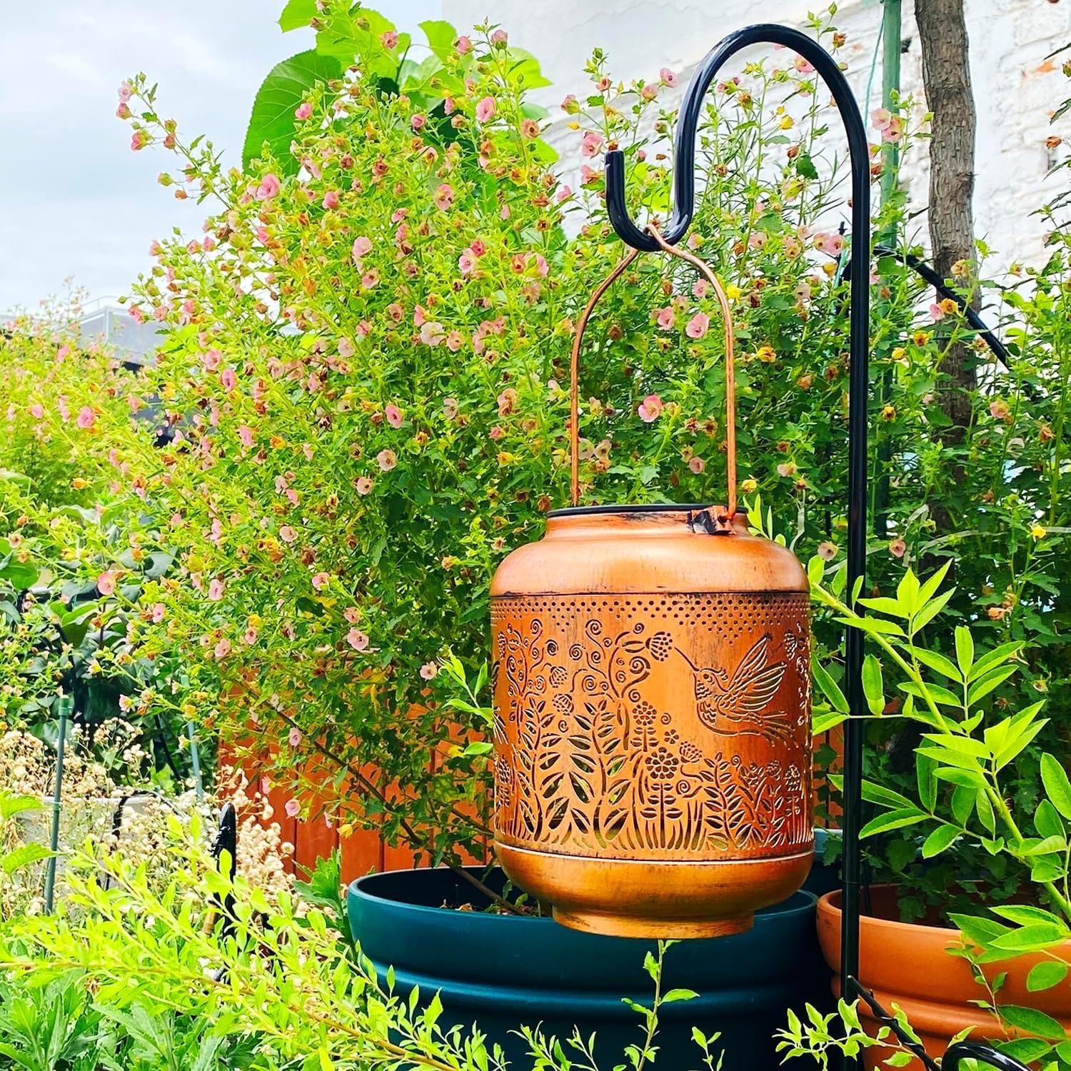 Linterna Solar Colgante Hummingbird TIGGSY Impermeable 17.3cm