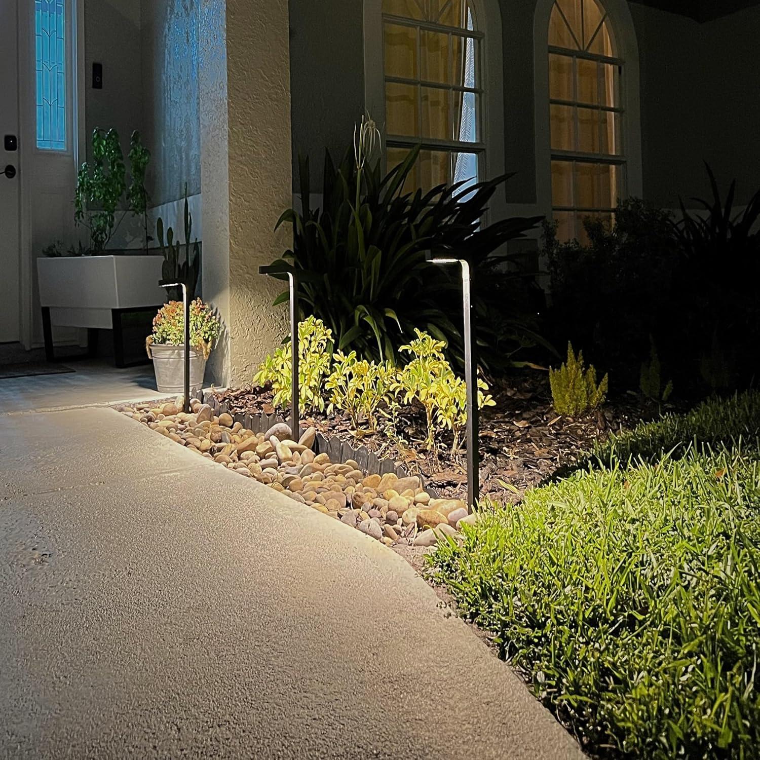 Luces LED de Jardín GKOLED 3W 9-15V AC/DC Paquete de 6