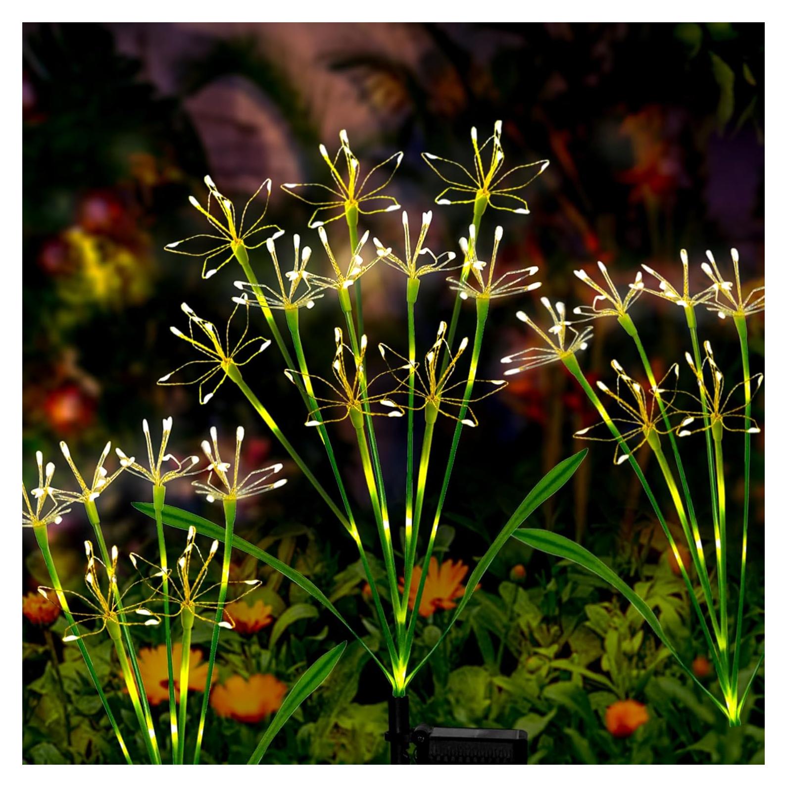 Luces de Jardín Solares Quanzhou - Paquete de 2, IP65, 2 Modos