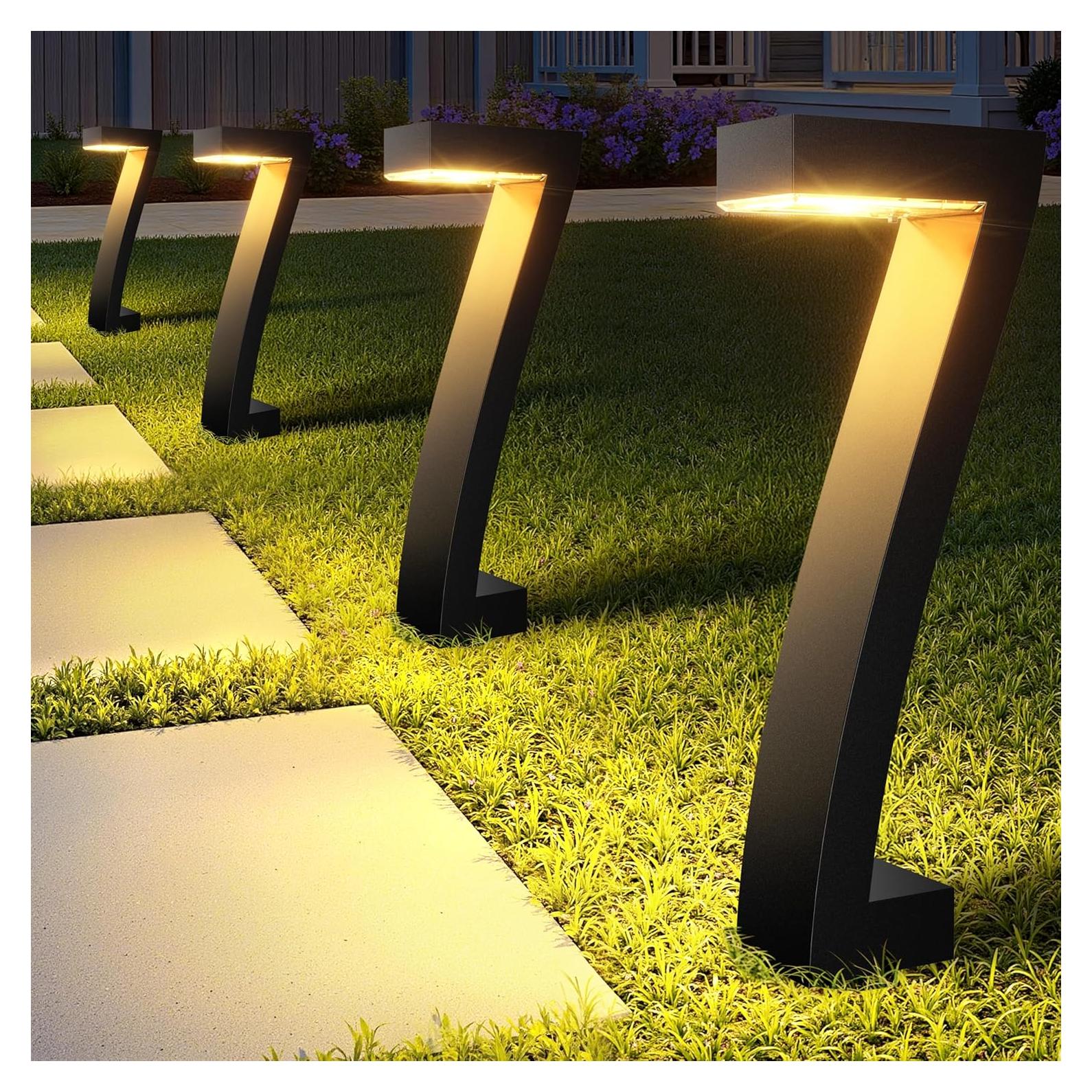 Luces Solares WdtPro IP65 para Jardín - Paquete de 6 LED