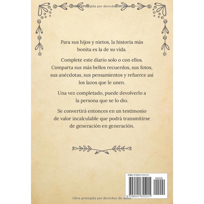 Papá Cuéntame Tu Historia | Un libro para conservar los recuerdos de la vida de su Padre: Diario de recuerdos para completar y compartir con sus hijos y nietos | Papá háblame de ti (Spanish Edition)