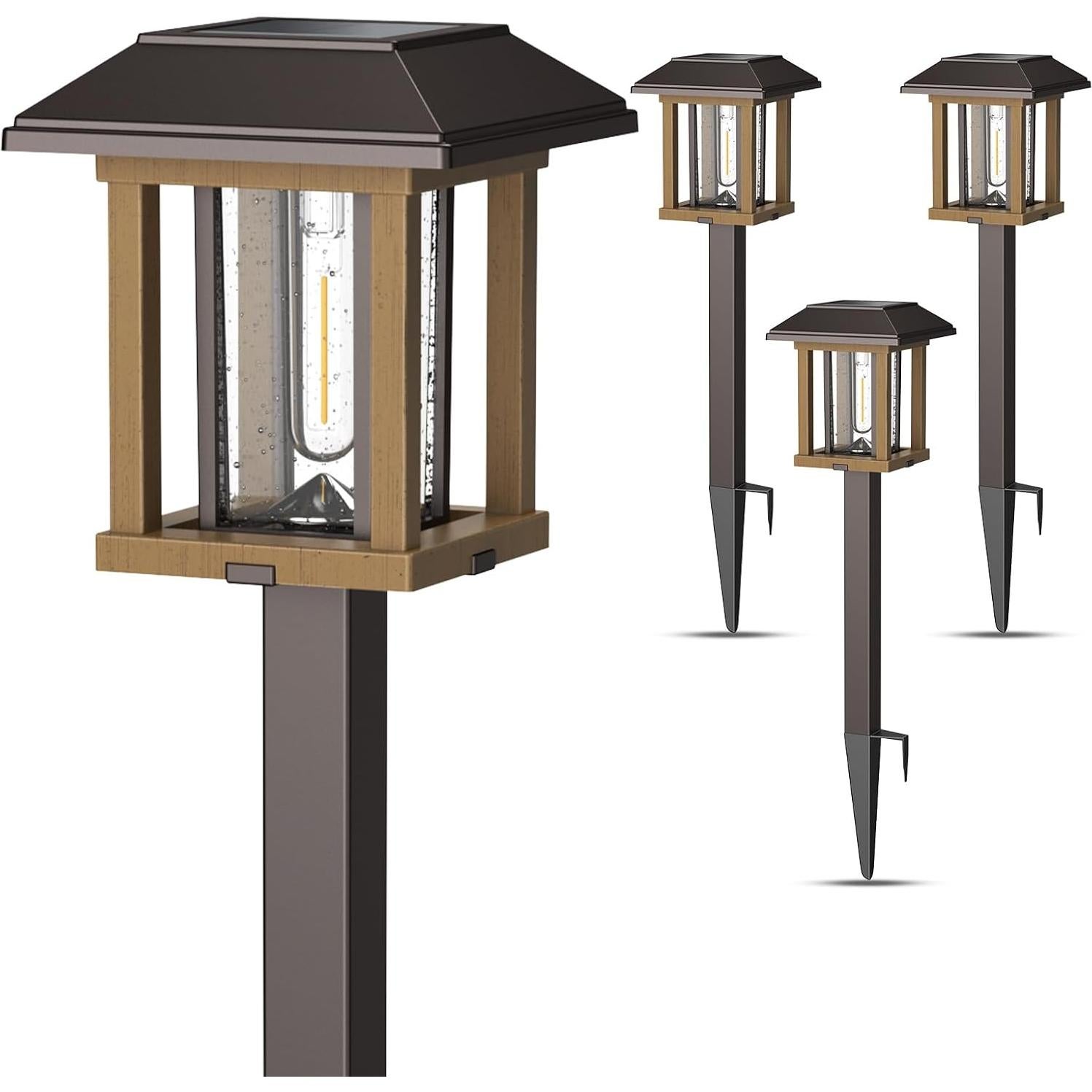 Luces de Camino Solares XMCOSY+ LED 25 LM IP65 Doble Tono