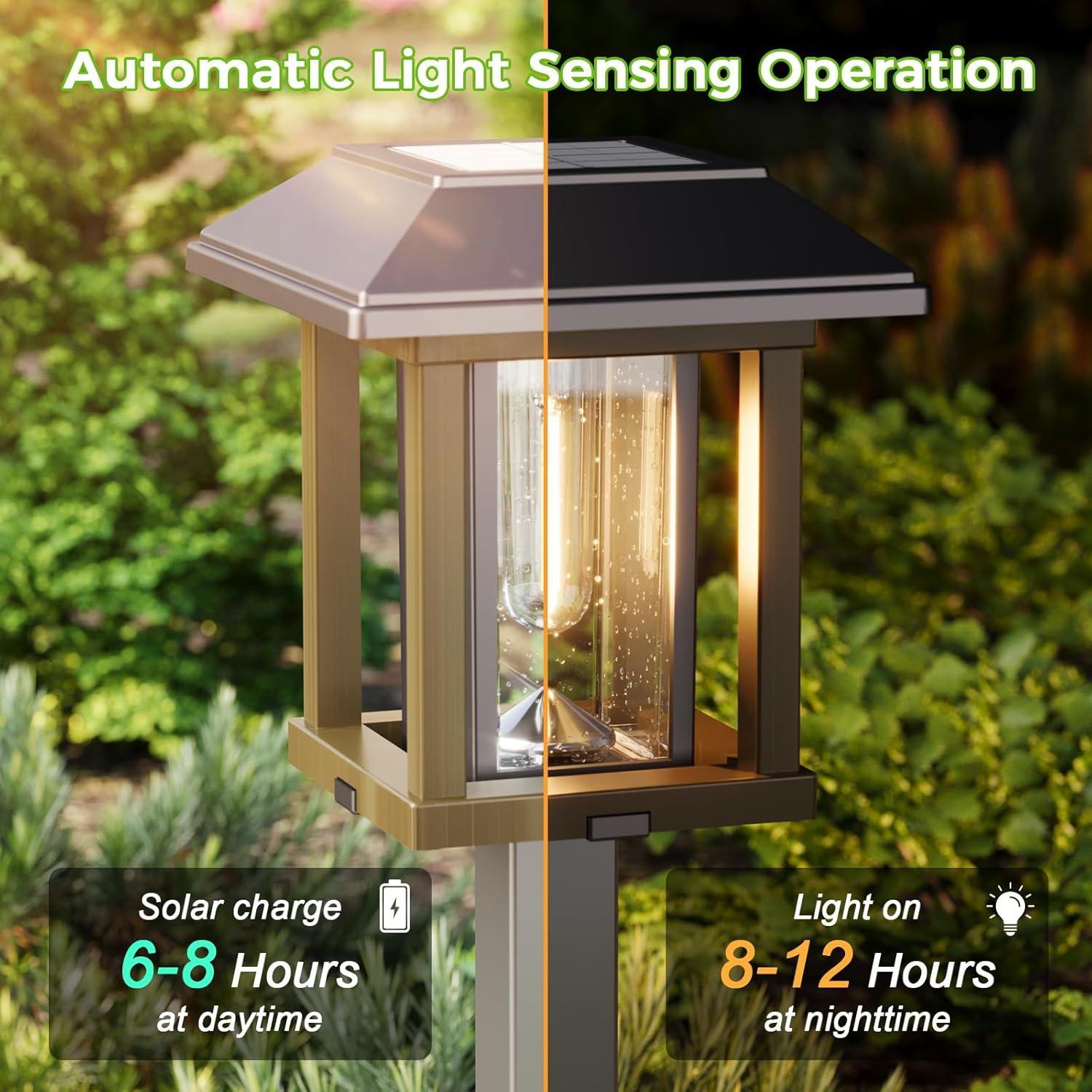 Luces de Camino Solares XMCOSY+ LED 25 LM IP65 Doble Tono