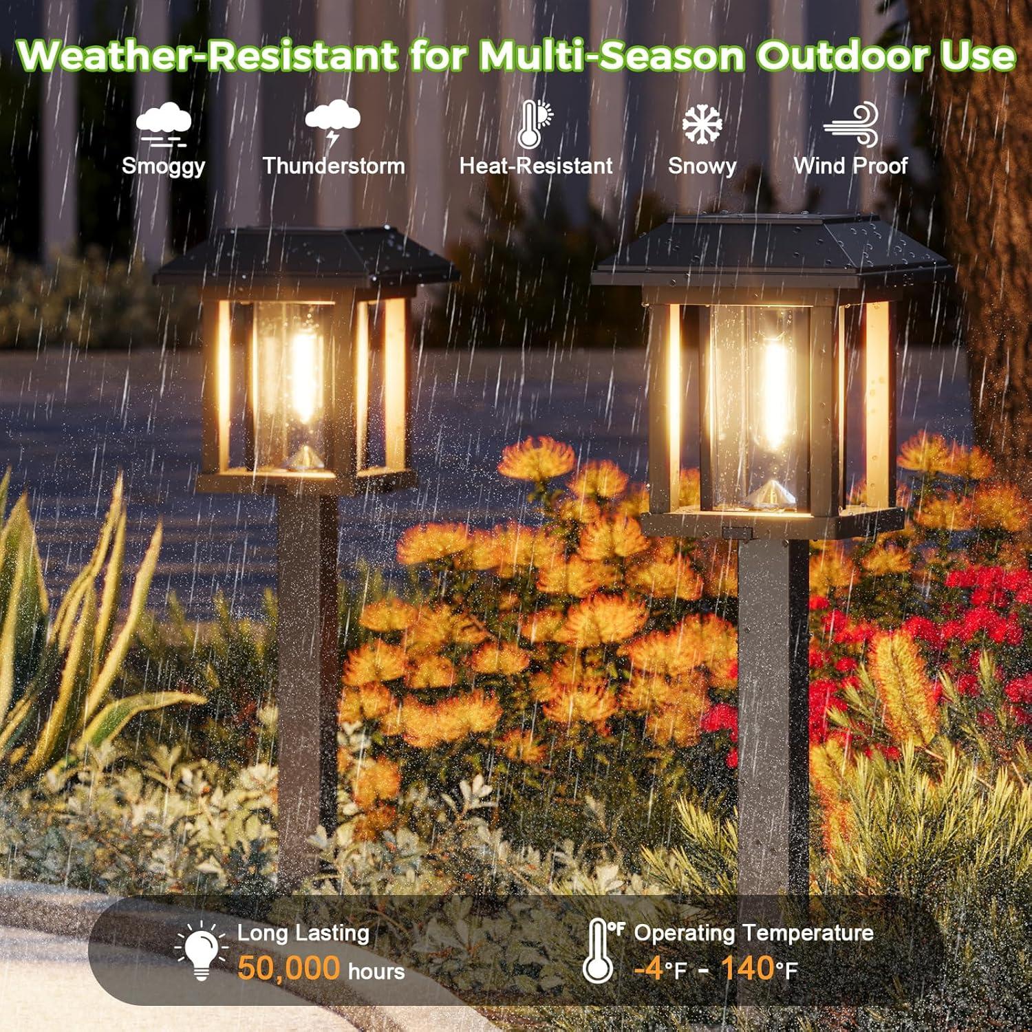 Luces de Camino Solares XMCOSY+ LED 25 LM IP65 Doble Tono