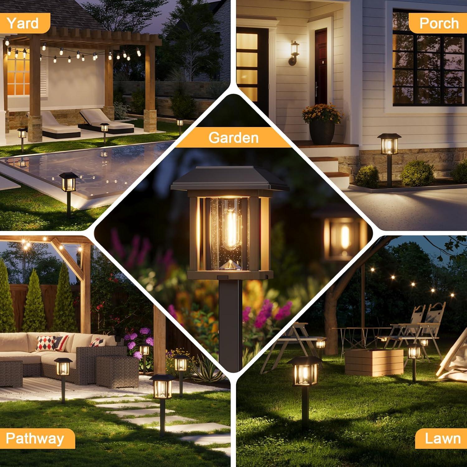 Luces de Camino Solares XMCOSY+ LED 25 LM IP65 Doble Tono