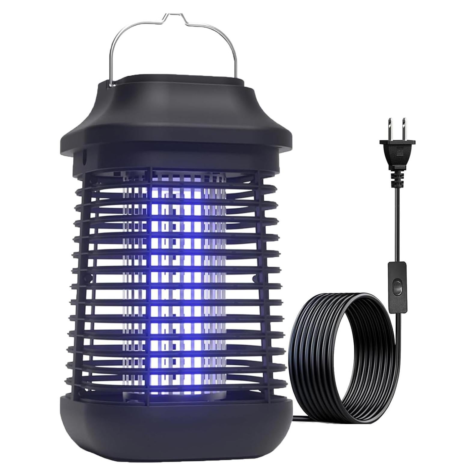 Trampa de Insectos ZFITEI 15W con Cable de 3m y Luz UV