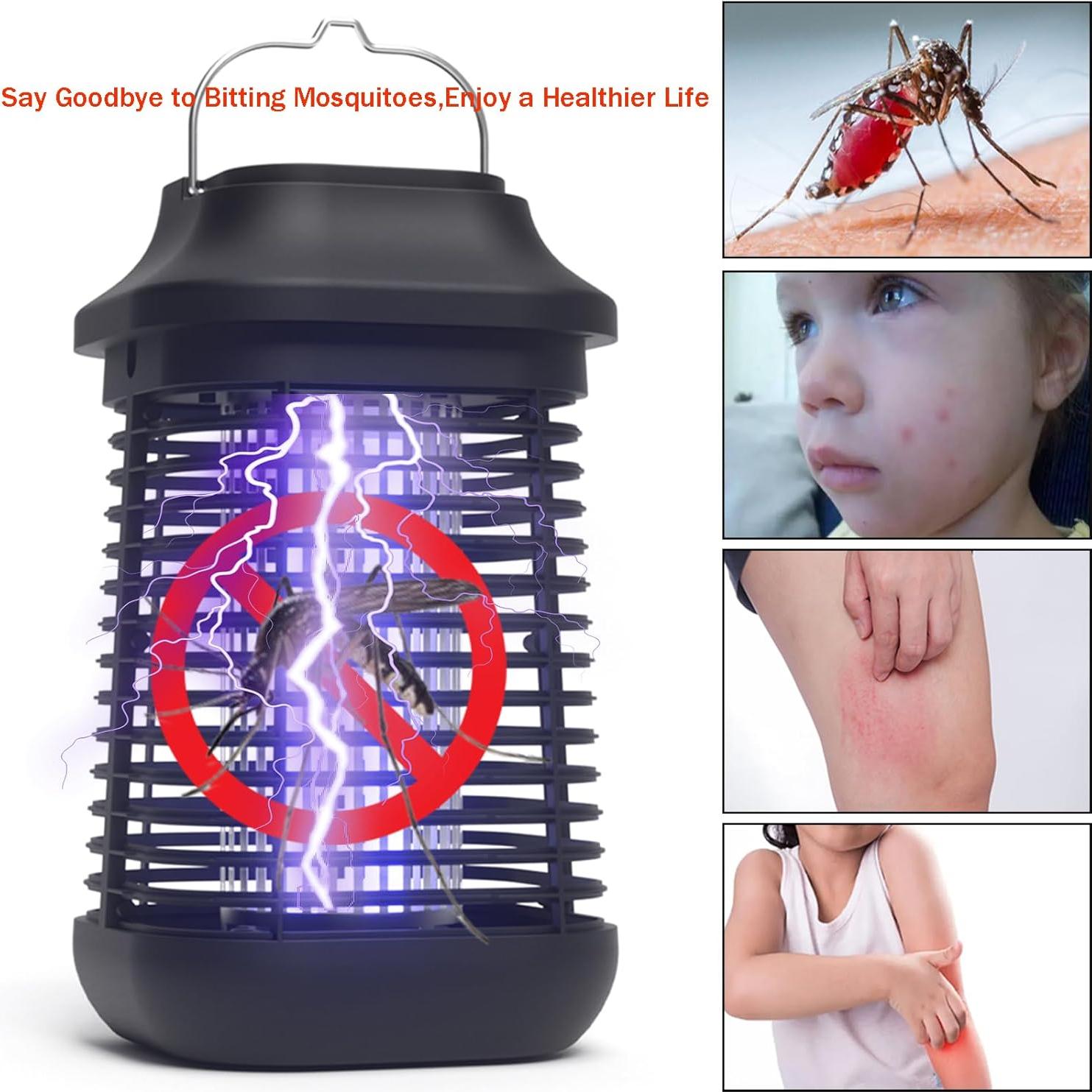 Trampa de Insectos ZFITEI 15W con Cable de 3m y Luz UV