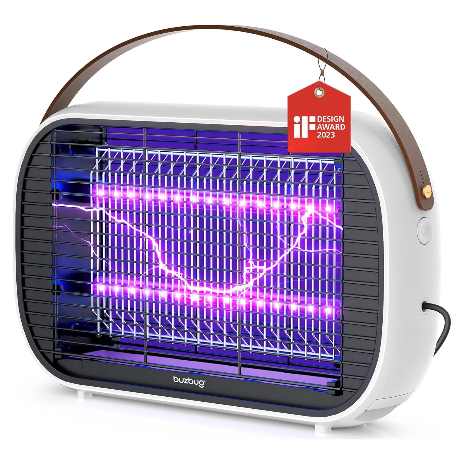 Zapper de Insectos LED Buzbug MA015B 10 Años de Vida 195 m²