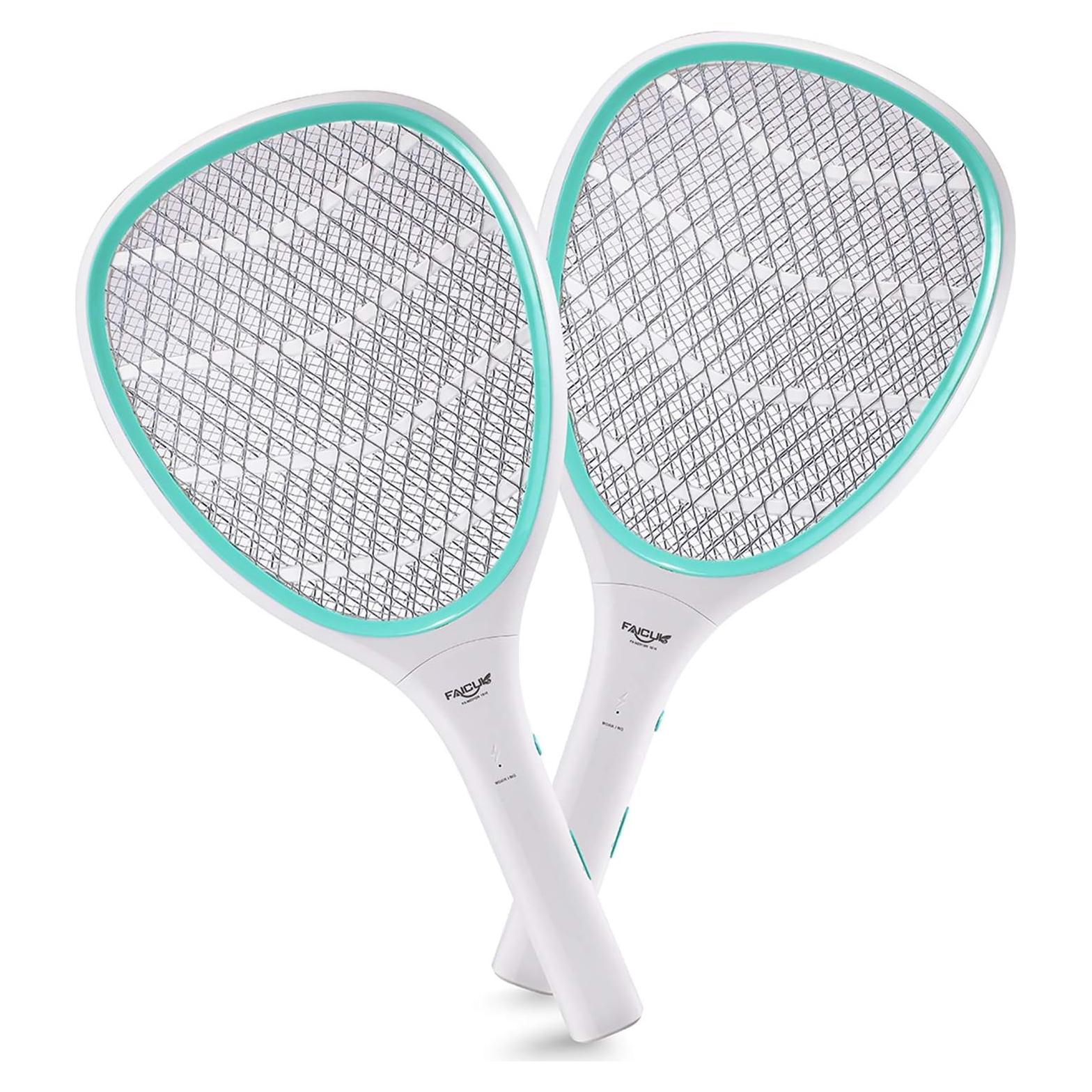 Raqueta Zapper Eléctrica Faicuk 2 Paquete para Insectos