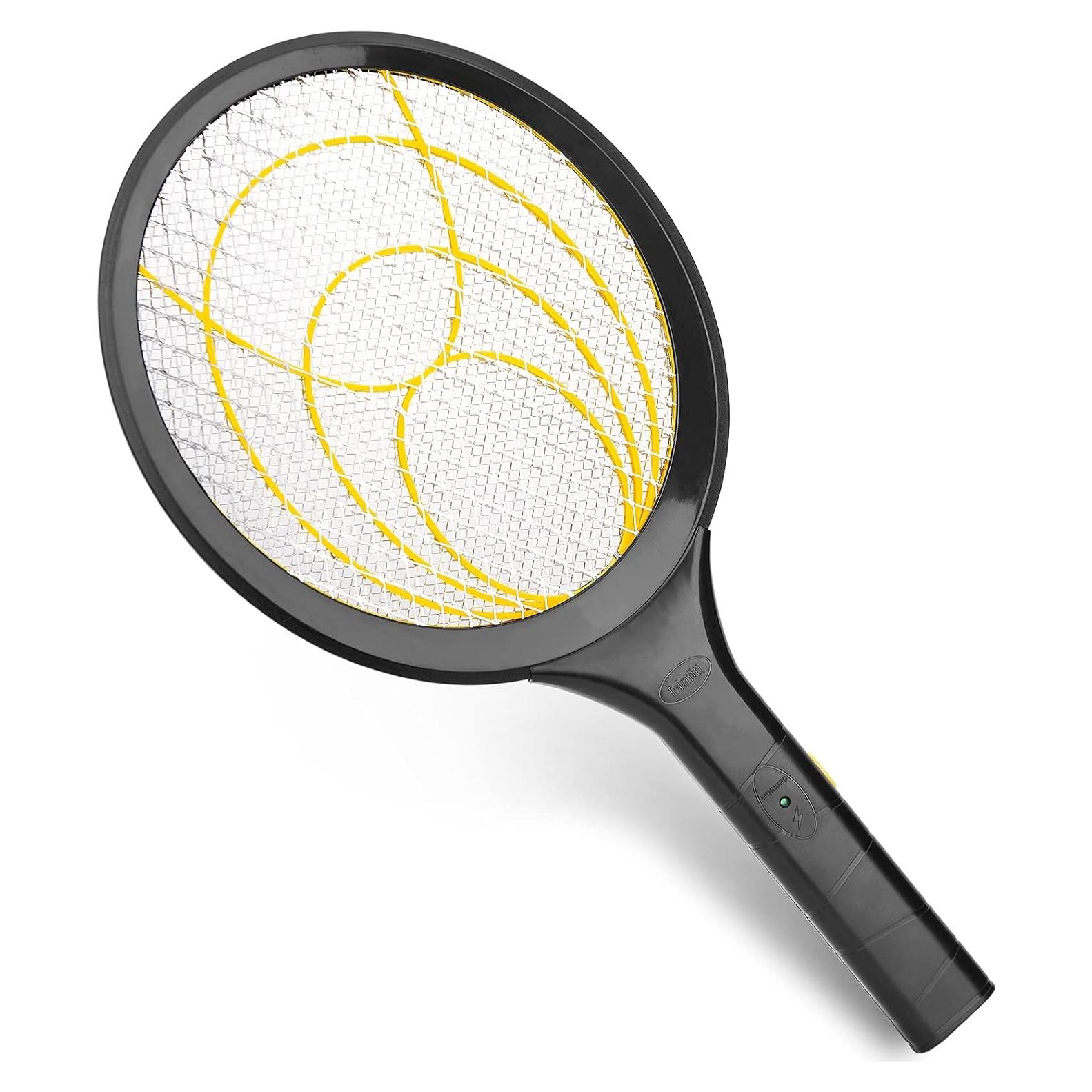 Raqueta Eléctrica para Moscas Mafiti MS100 - 20W, Negro