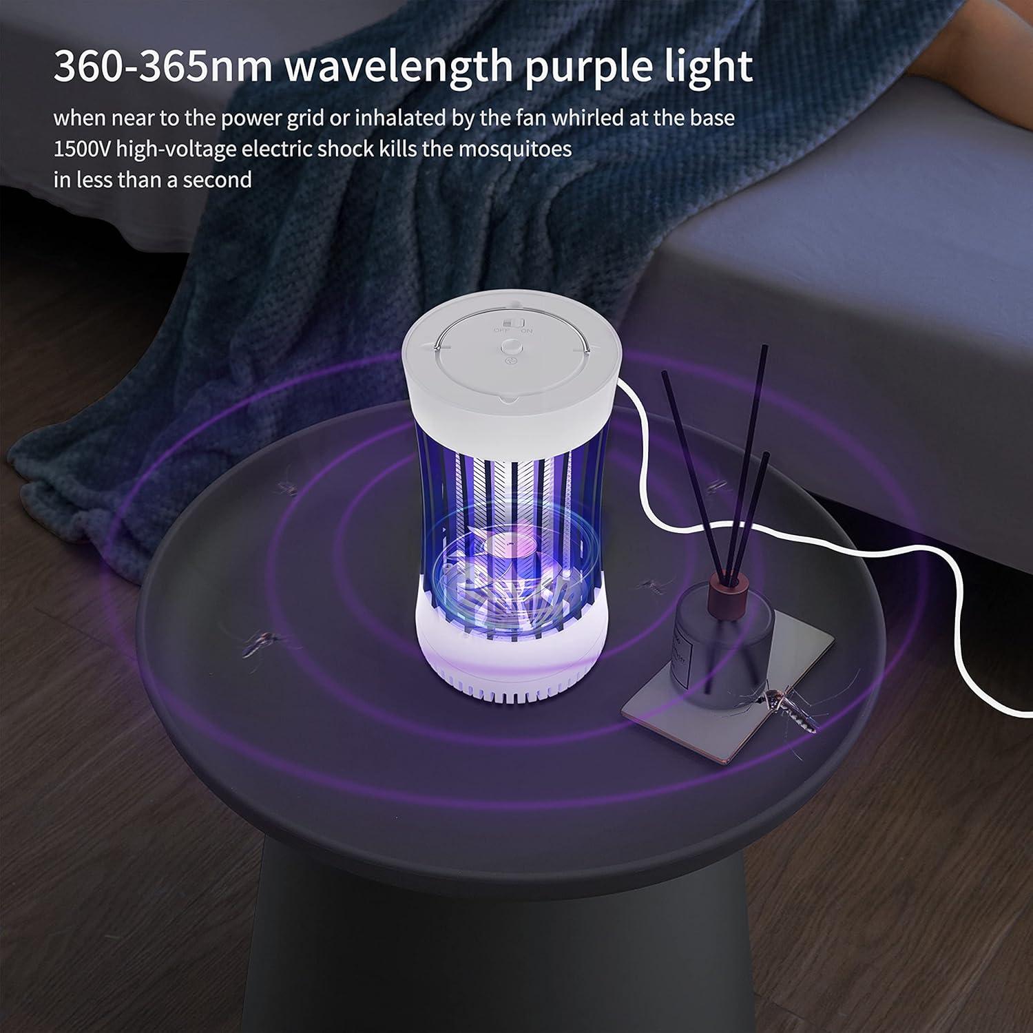 Trampa de Insectos Eléctrica Lulu Home 2 Paquetes con Ventilador