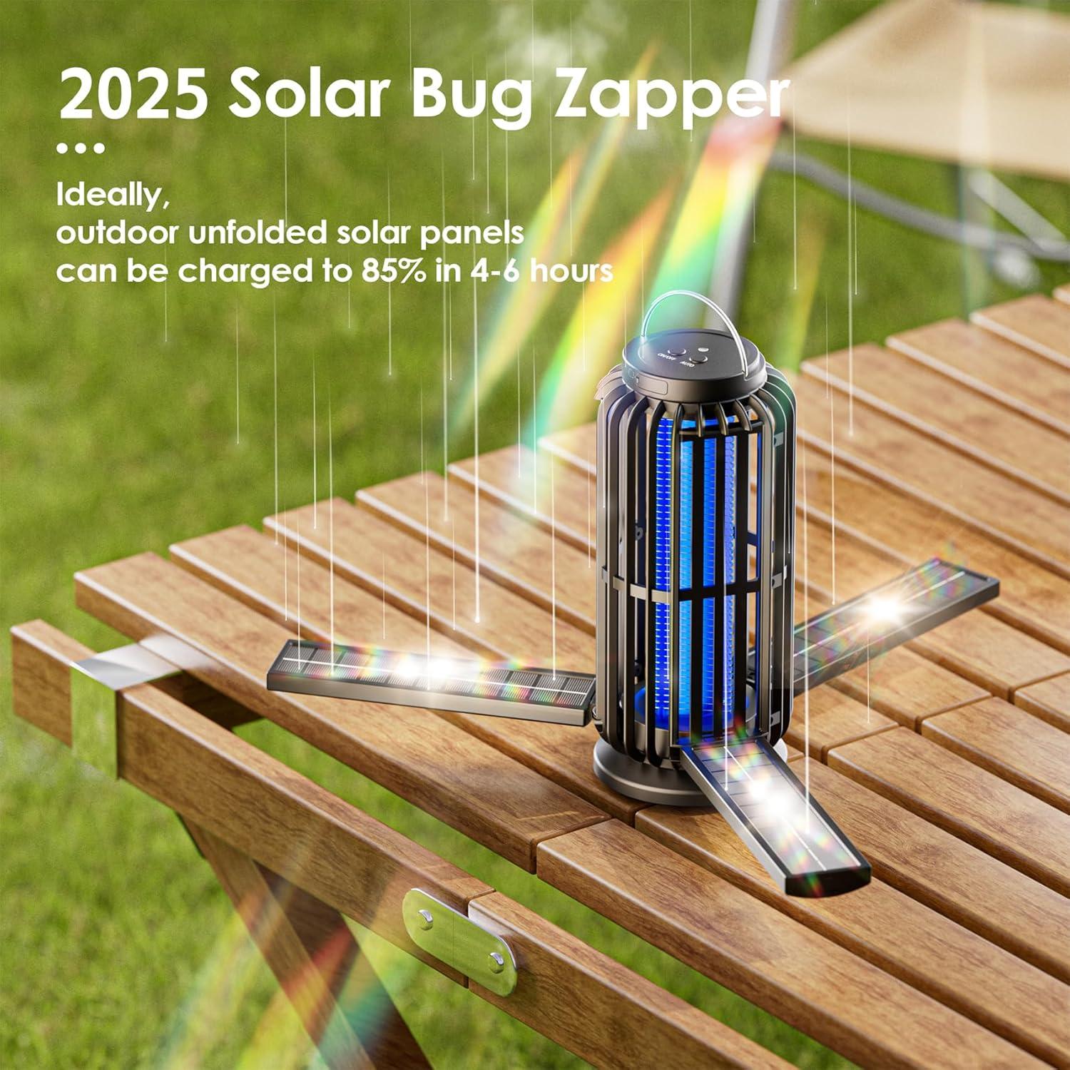 Zapper de Insectos Solar HUAJIAPENG XT-01 2 Paquete IP65