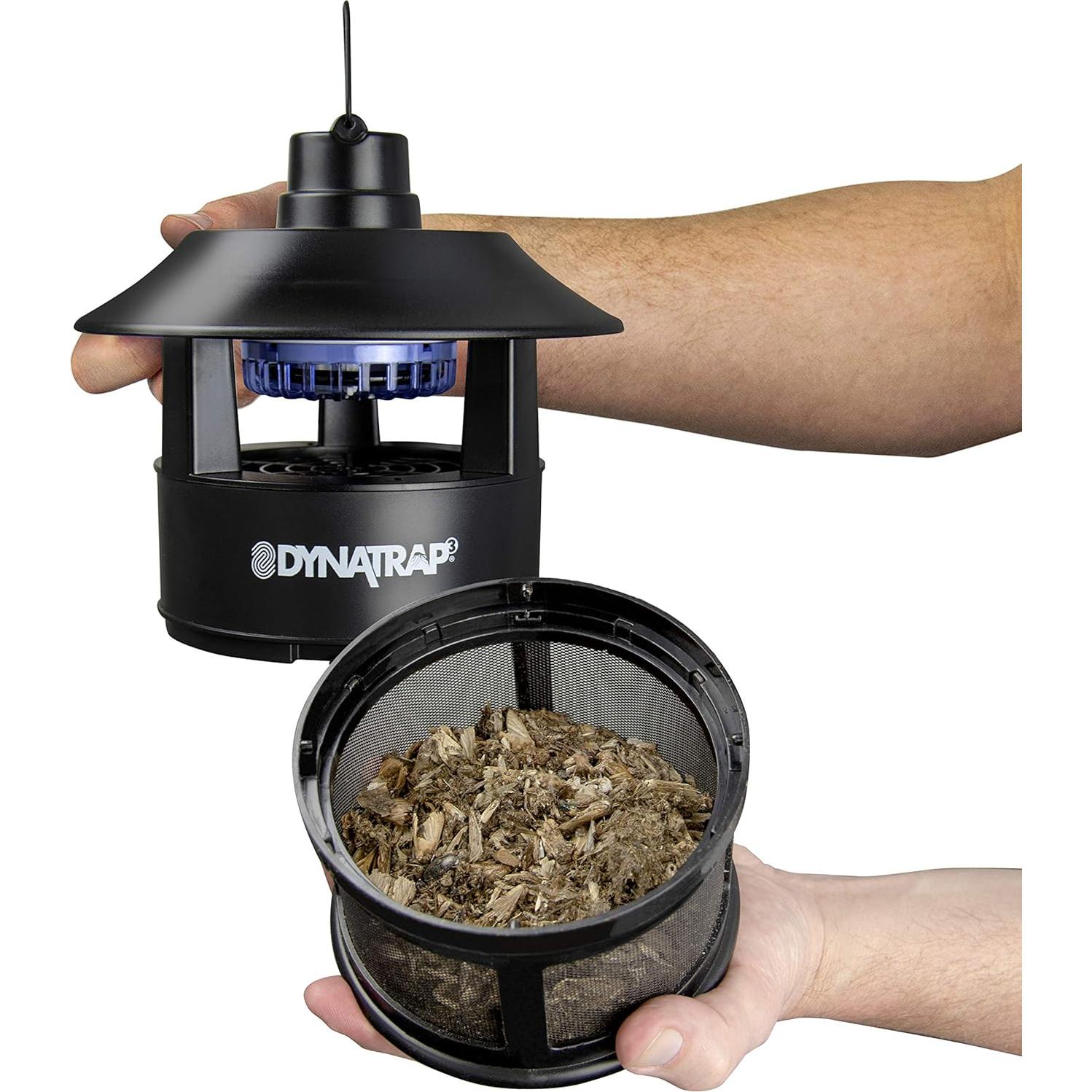 Trampa de Insectos DynaTrap DT160 para Exterior 1/4 Acre Negro