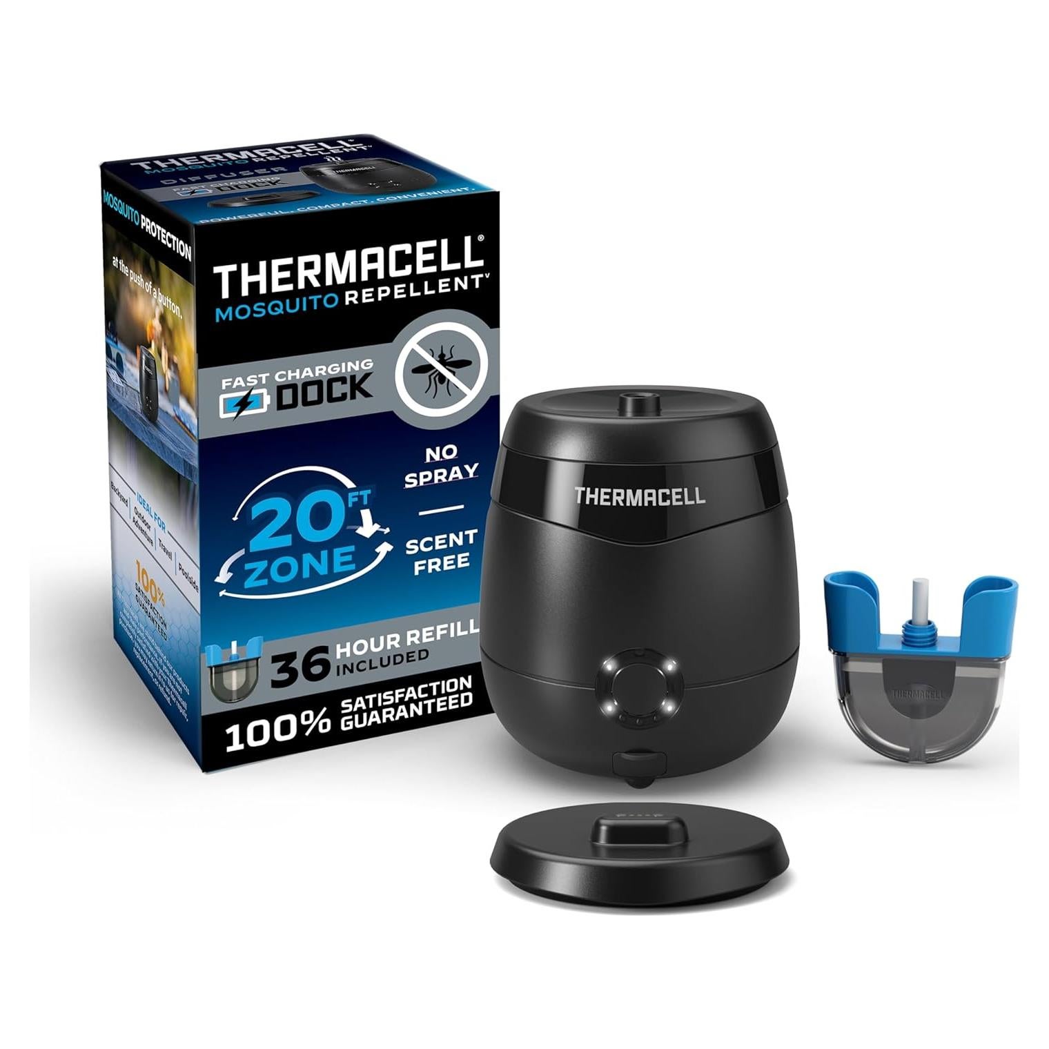Repelente de Mosquitos Recargable Thermacell E65 - 6.5 horas