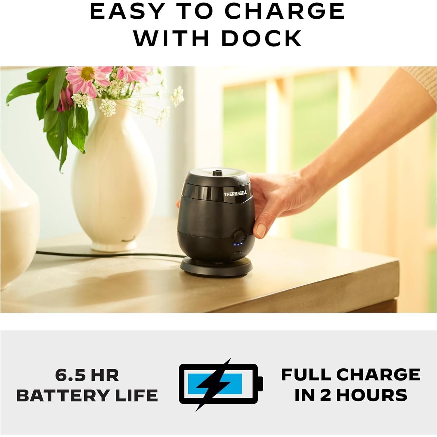 Repelente de Mosquitos Recargable Thermacell E65 - 6.5 horas