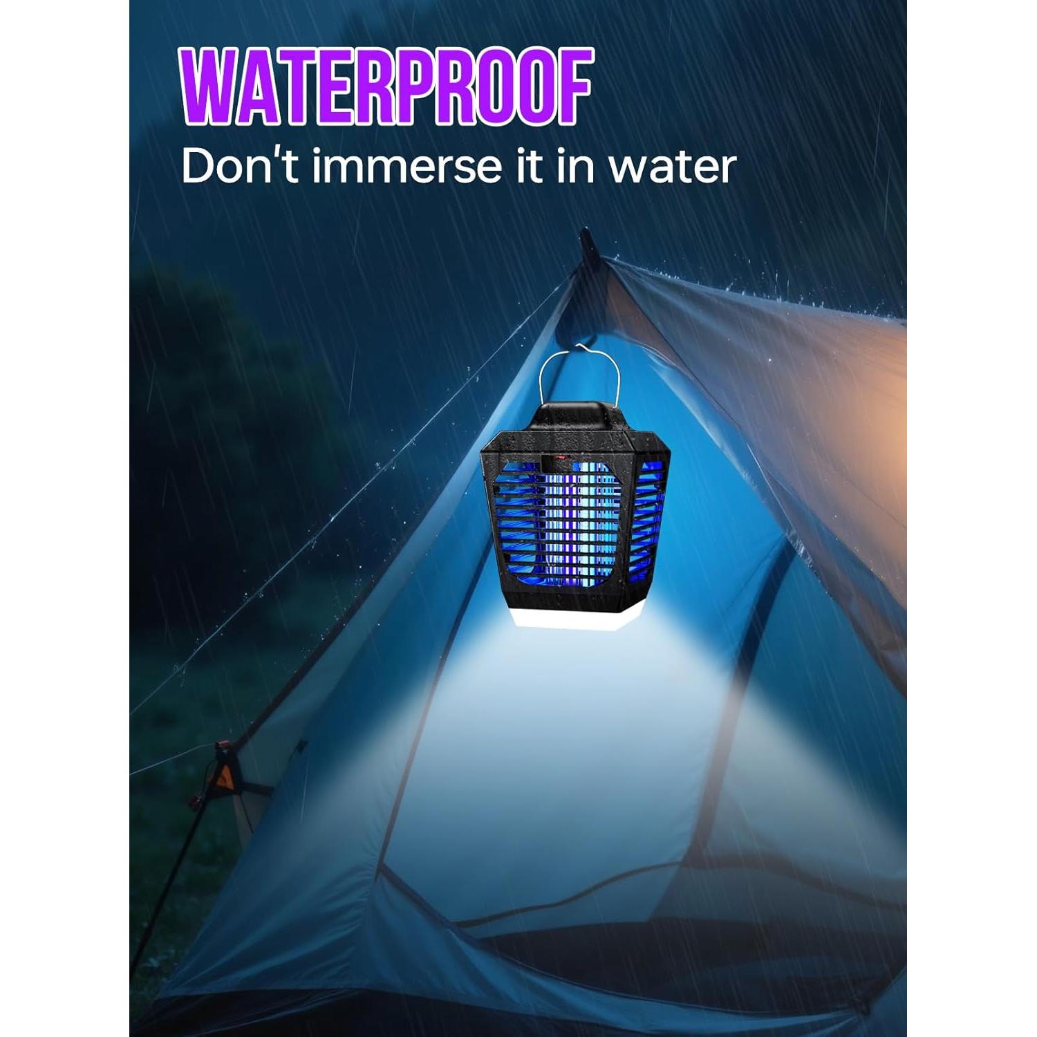 Zapper de Insectos New Fi g2 con Luz LED y Alta Tensión