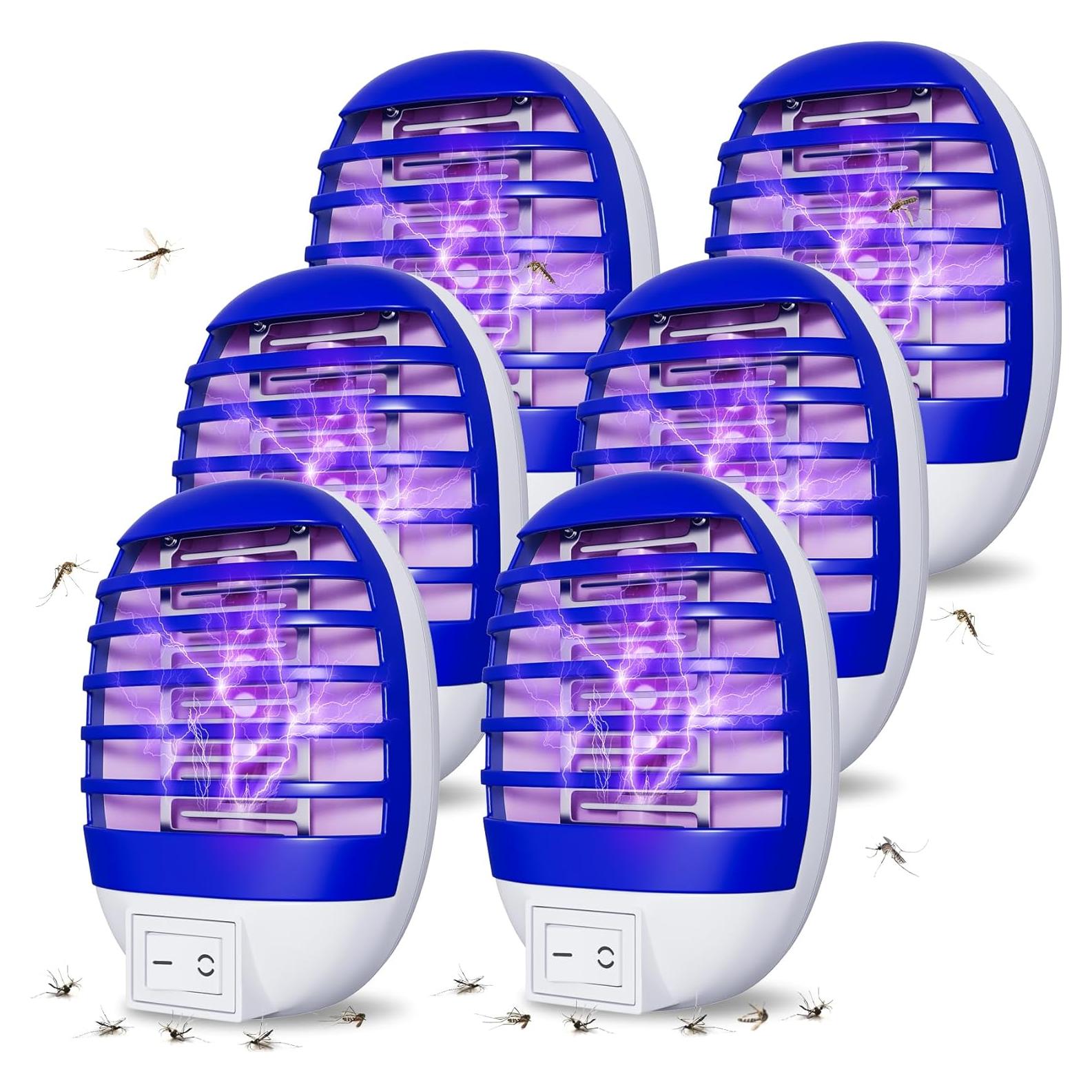 Paquete de 6 trampas eléctricas para insectos Hywean Zapper