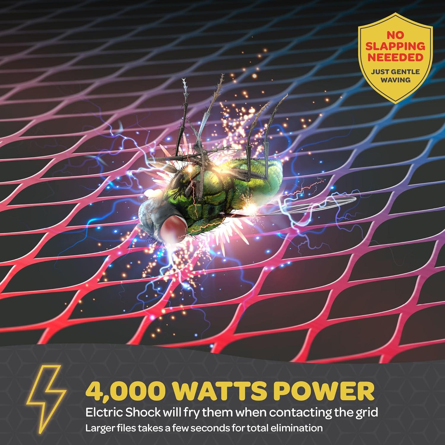 Raqueta Eléctrica Zapper de Insectos Sewanta - Juego de 2