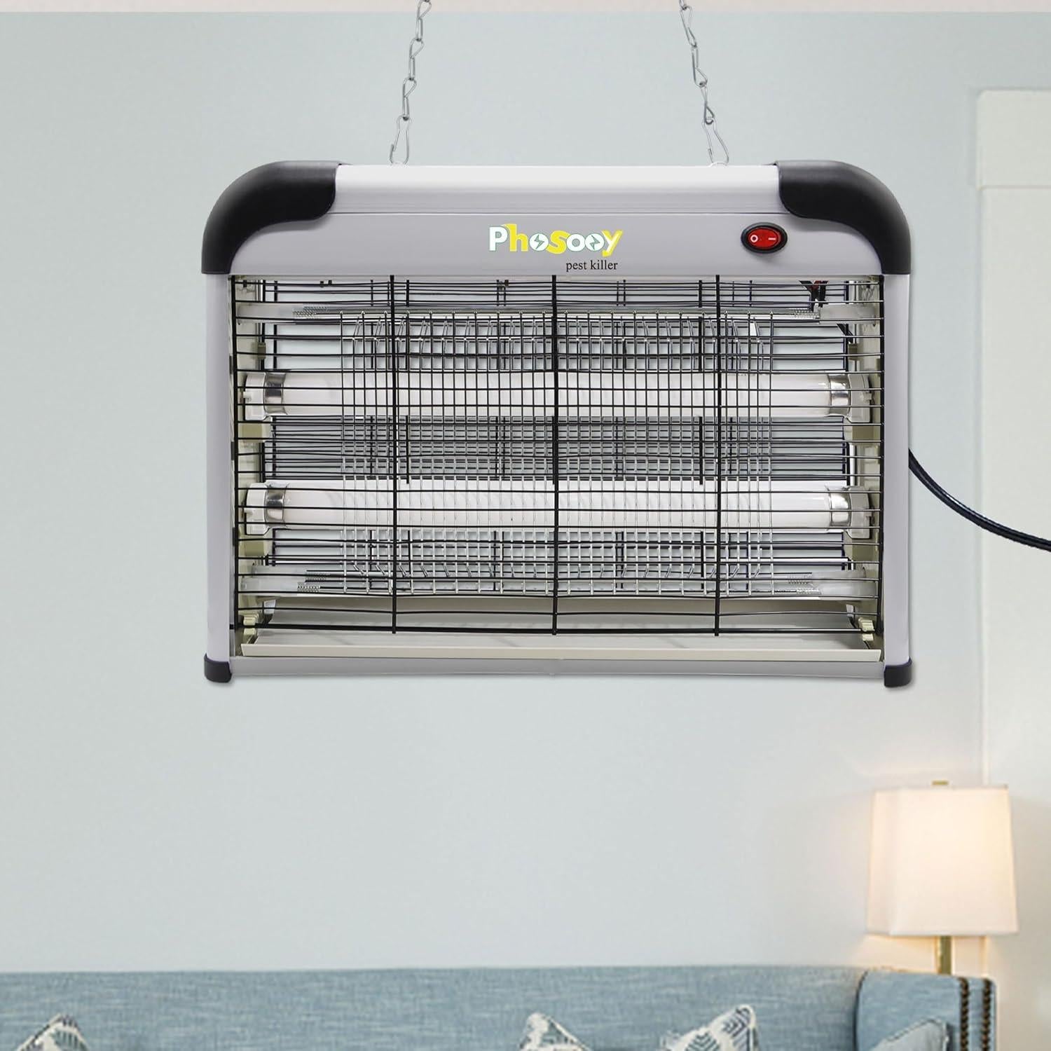 Asesino de Mosquitos Eléctrico Phosooy 2800V 20W Interior