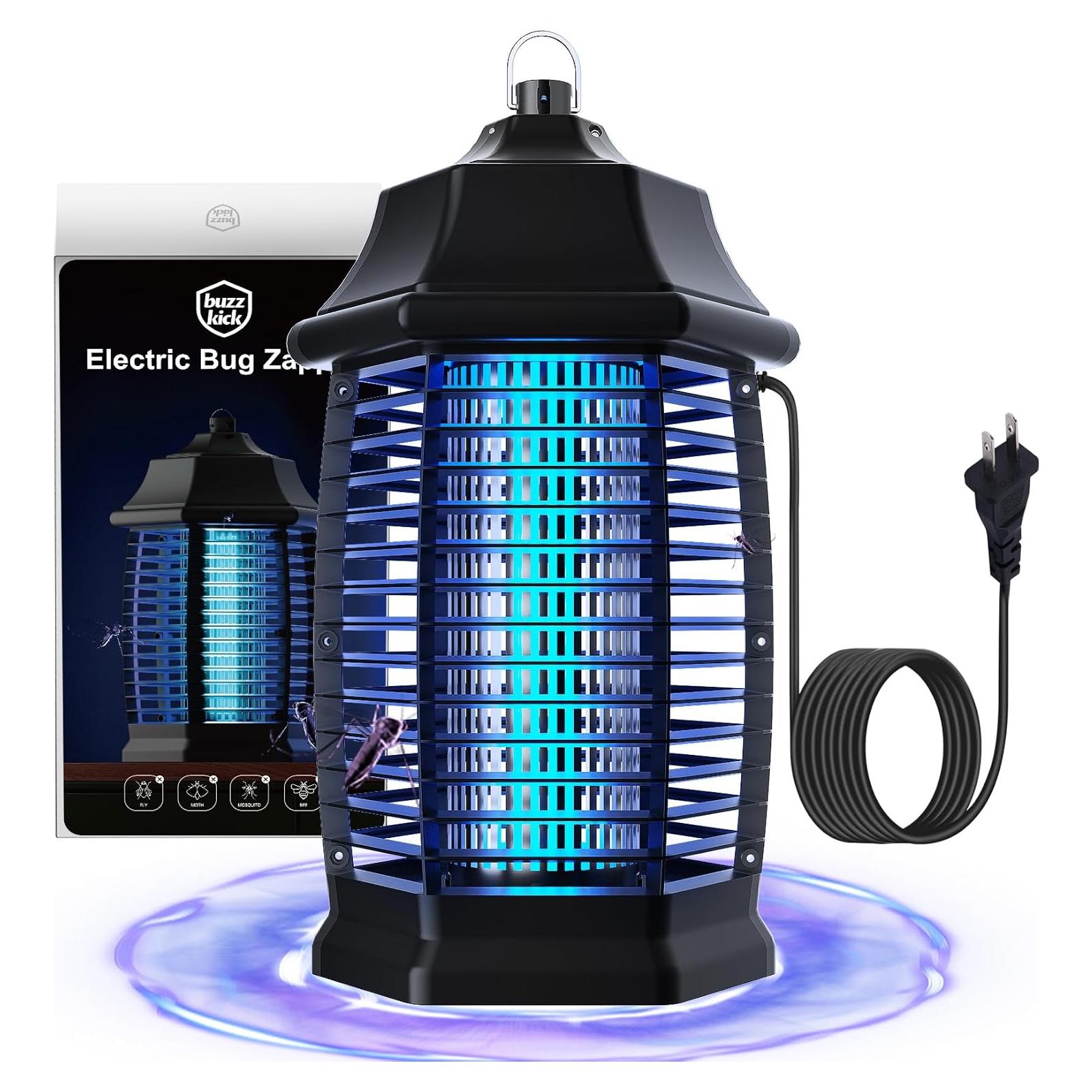 Trampa Eléctrica para Insectos Buzzkick ZD21-102 4200V