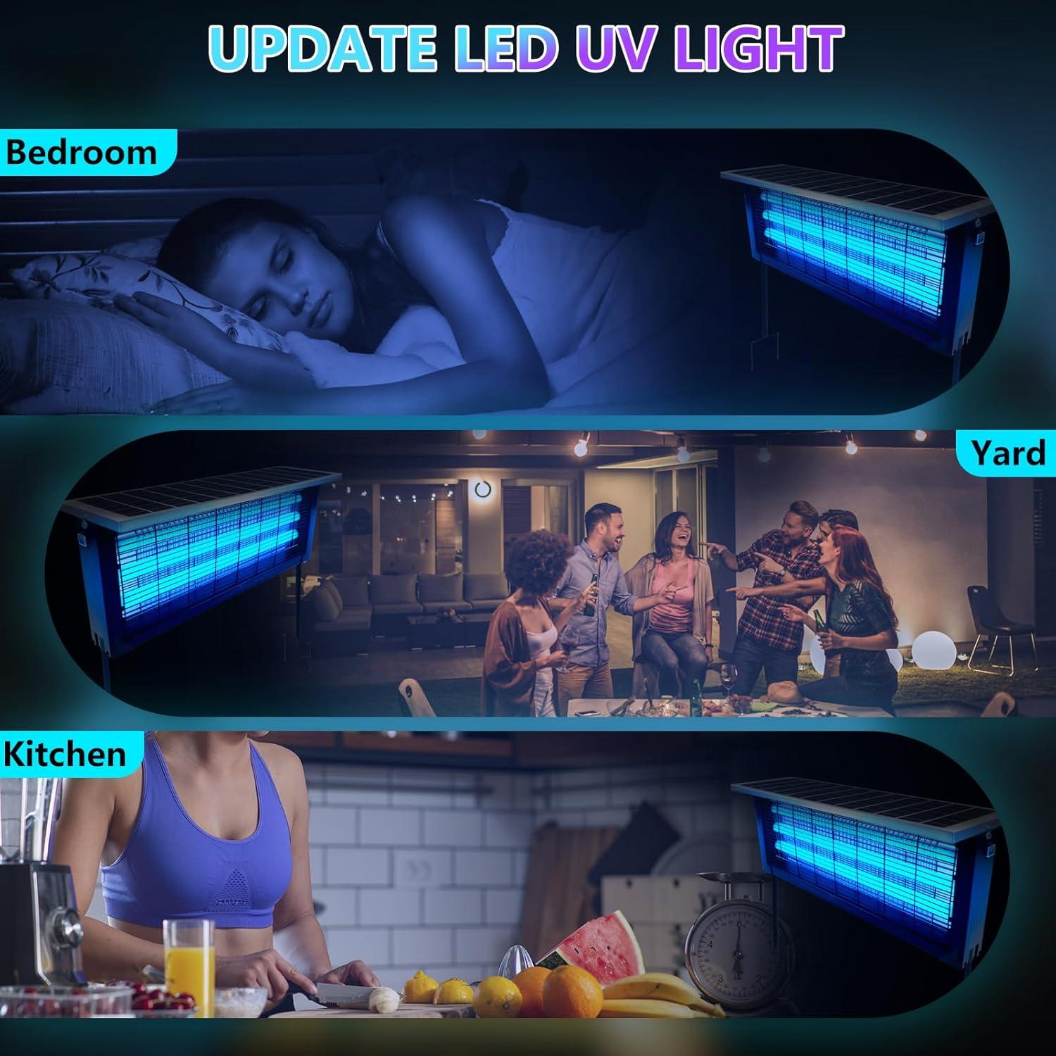 Zapper Solar Mosquitos Coospider-Repta 18W 4000 pies²