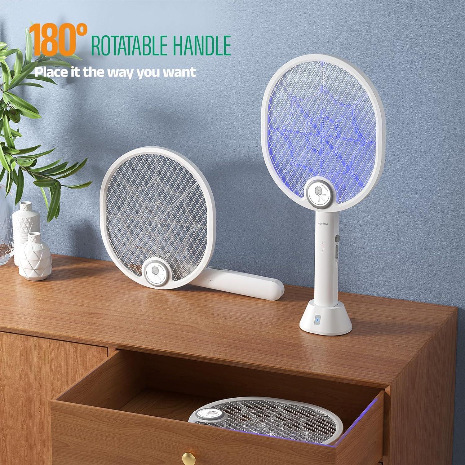 Raqueta Eléctrica Buzbug para Mosquitos Recargable Tipo-C