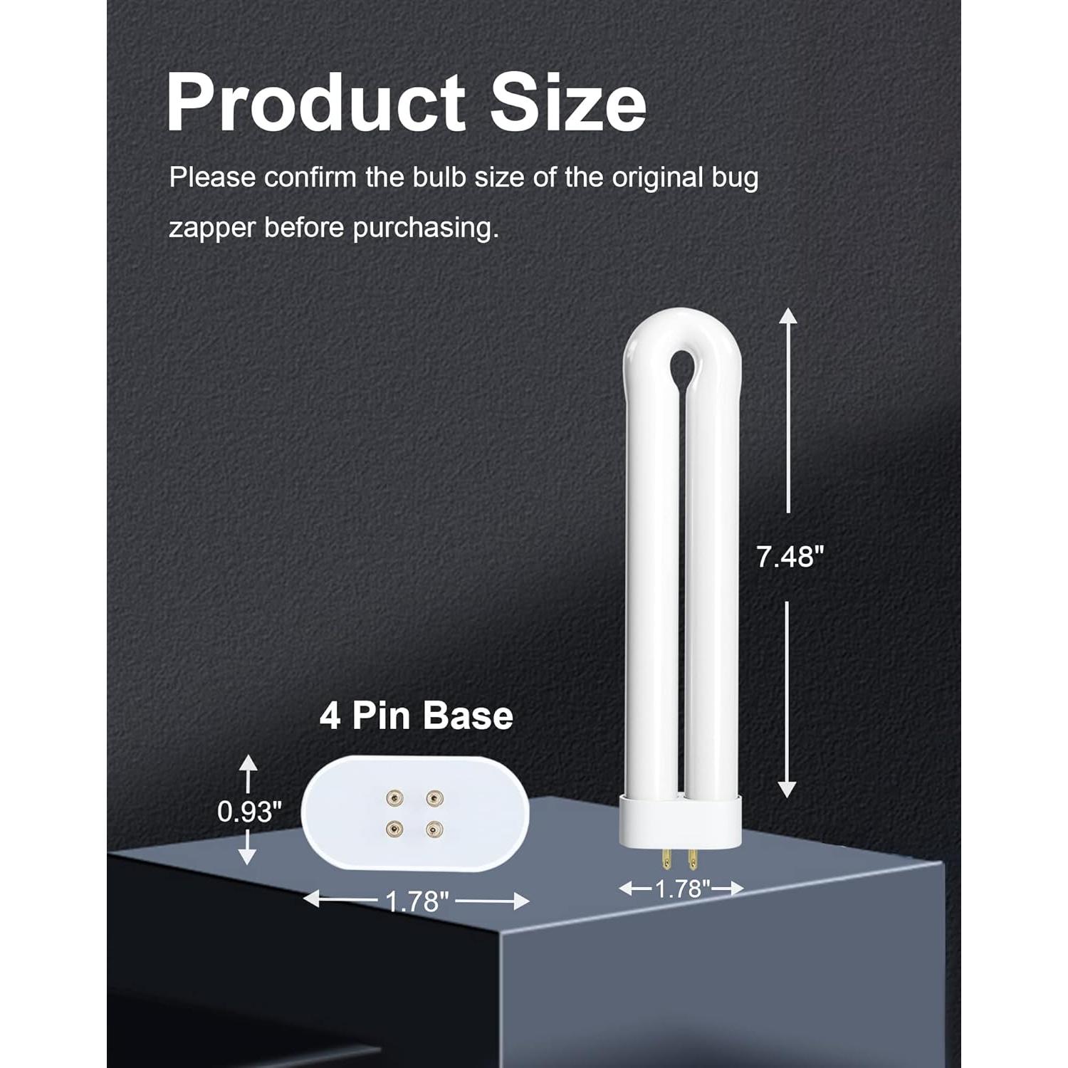 Bombilla de Reemplazo Shootingstar 15W para Zapper de Insectos