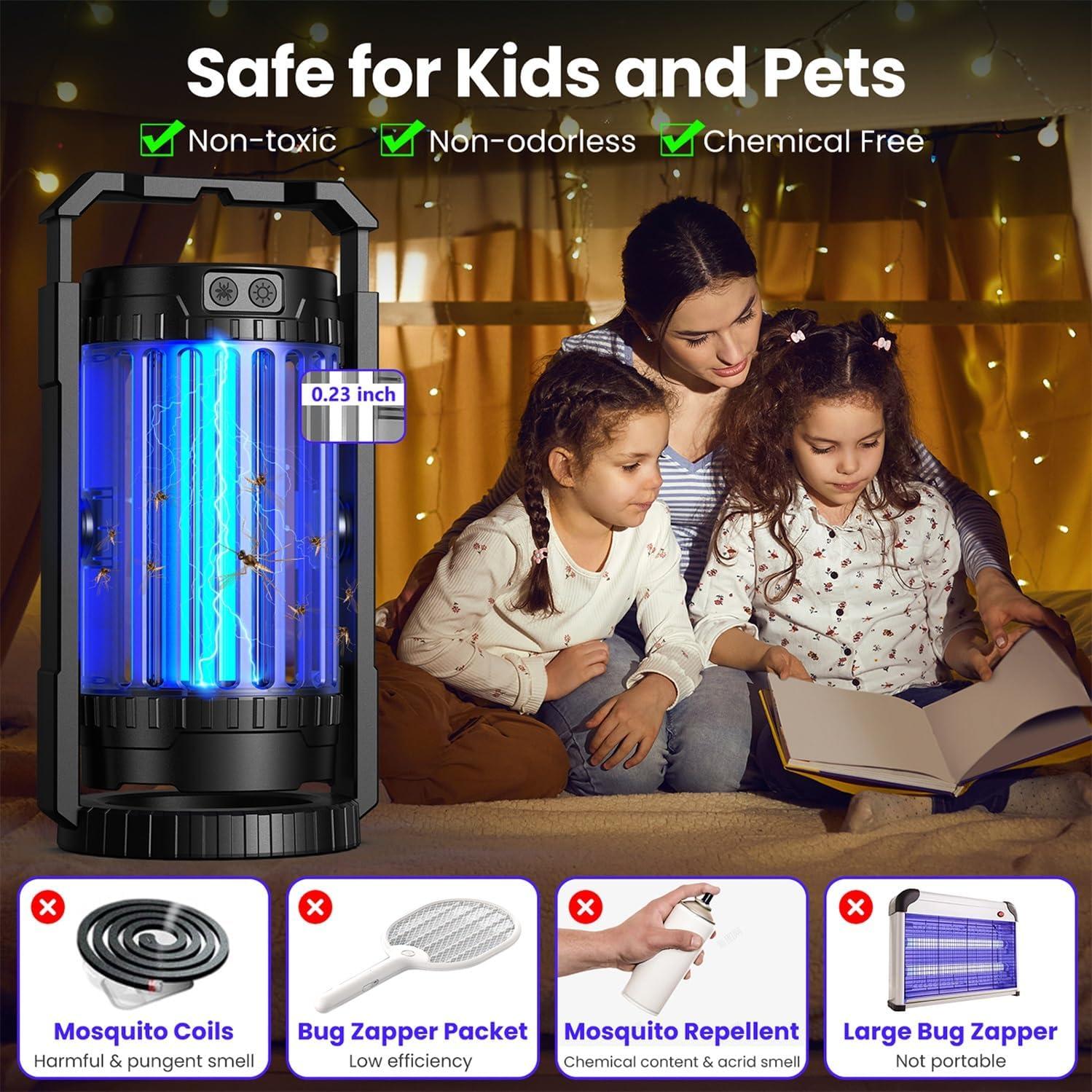 Zapper Eléctrico de Insectos Evolpol BK28 4 en 1 5000mAh