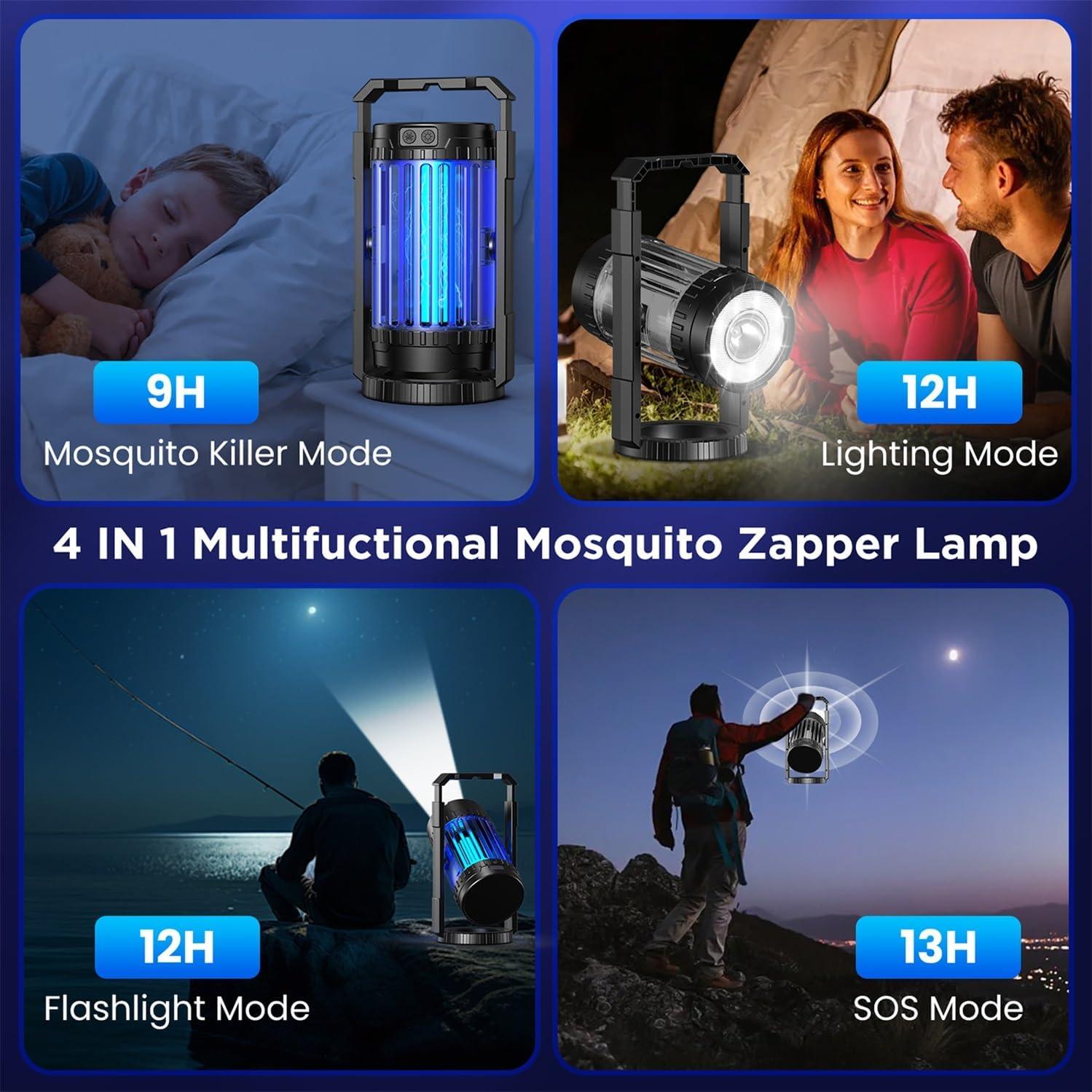 Zapper Eléctrico de Insectos Evolpol BK28 4 en 1 5000mAh