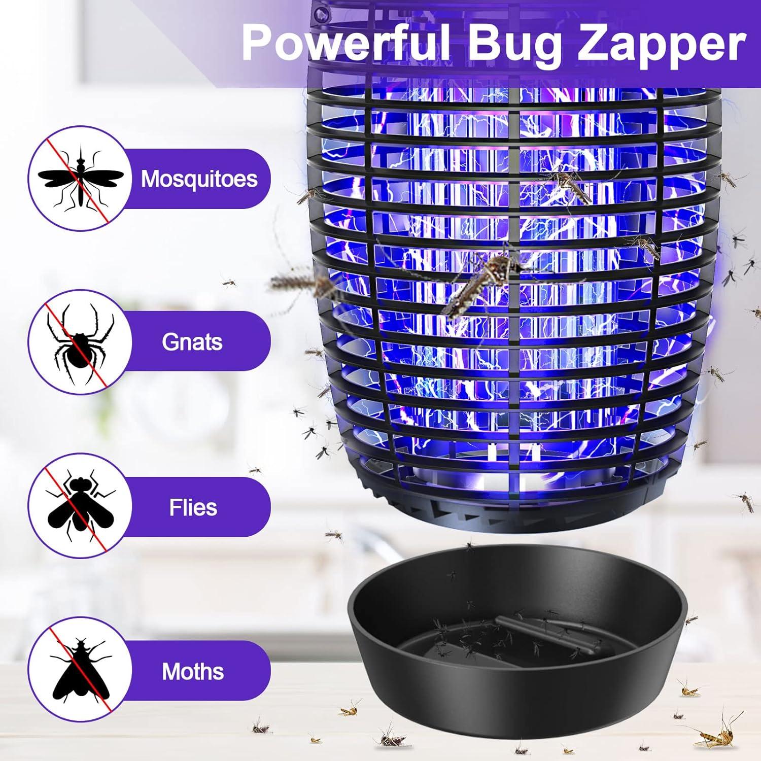 Zapper Eléctrico de Insectos PALONE 20W 4500V Impermeable