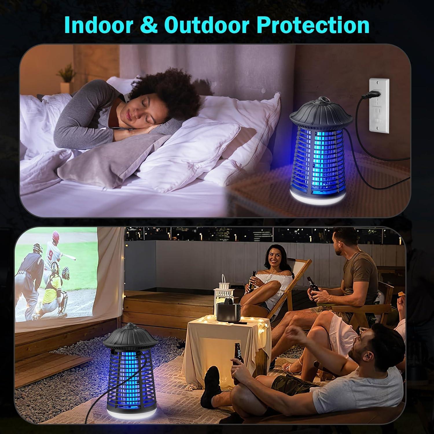 Lámpara Asesina de Mosquitos LED ZECHUAN 102 m² 0.89 kg