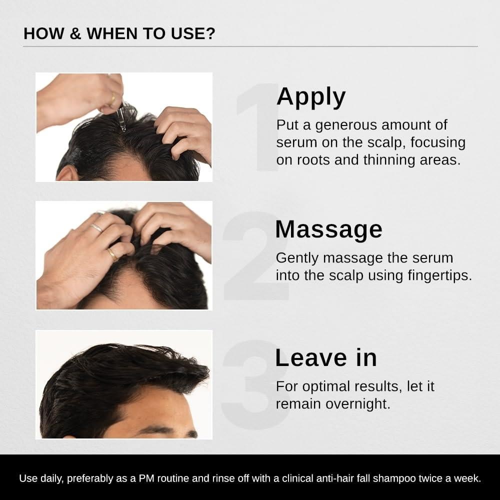 Suero Crecimiento Cabello Bare Anatomy 30mL - Redensyl 3%