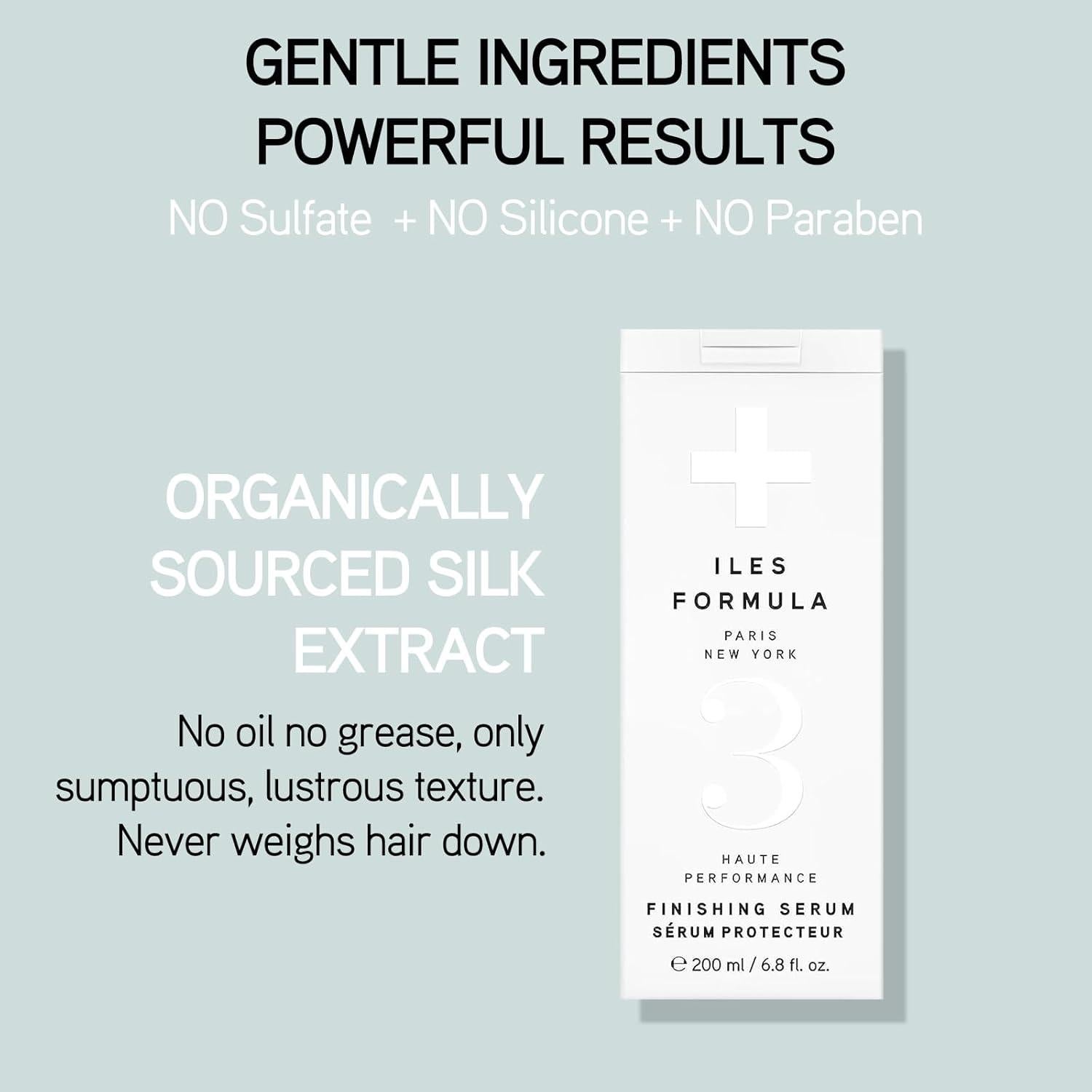 Suero Finalizador Iles Formula 200 ml - Protección Calor UV Anti-Frizz