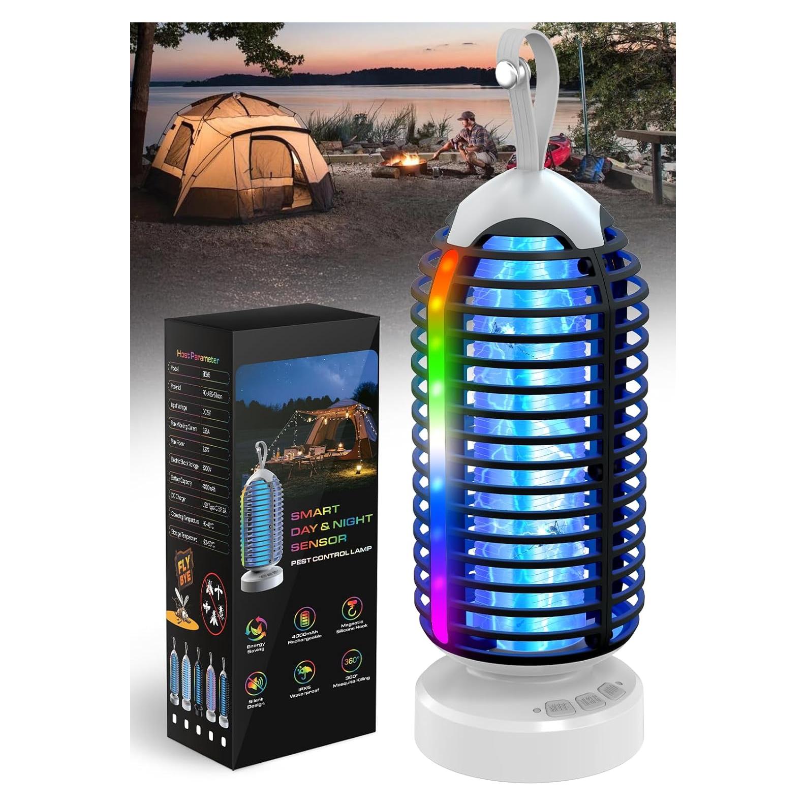 Trampa de Insectos Inalámbrica PhatroyYee con Luz Marquee 4000mAh