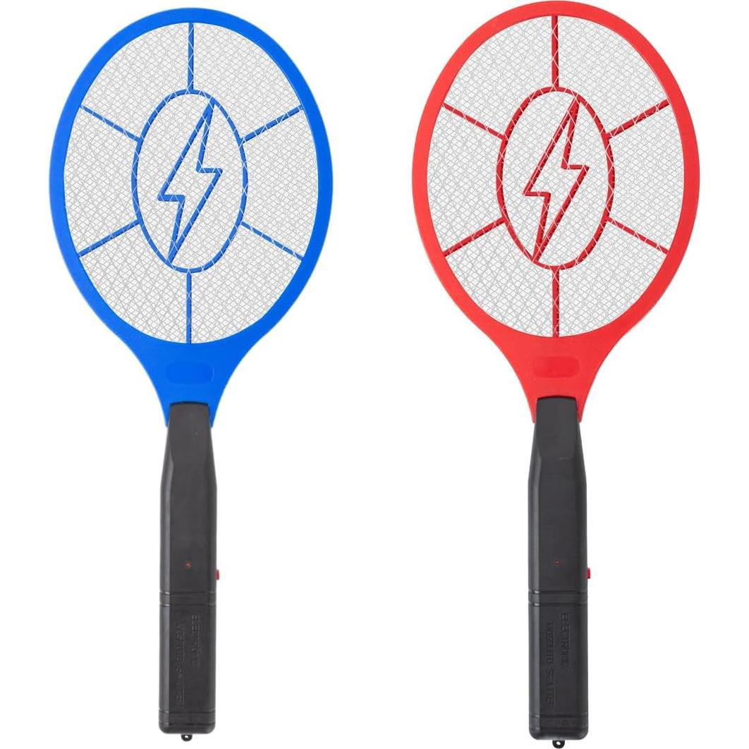 Paquete de 2 Raquetas Eléctricas Zapper ZhouHe para Moscas