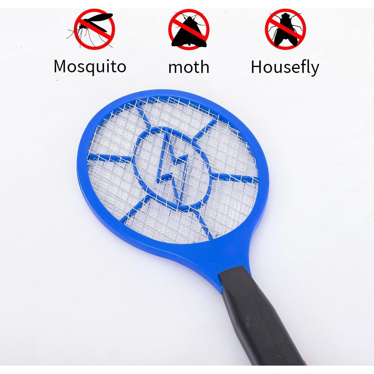 Paquete de 2 Raquetas Eléctricas Zapper ZhouHe para Moscas