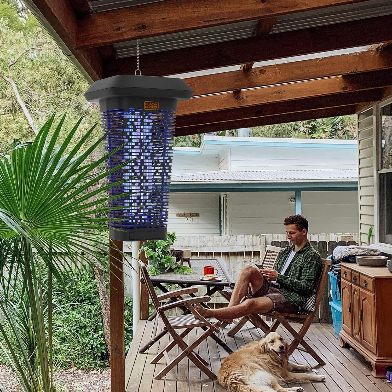 Trampa Eléctrica de Insectos BLACK+DECKER BDXPC971 0.81 Hectáreas