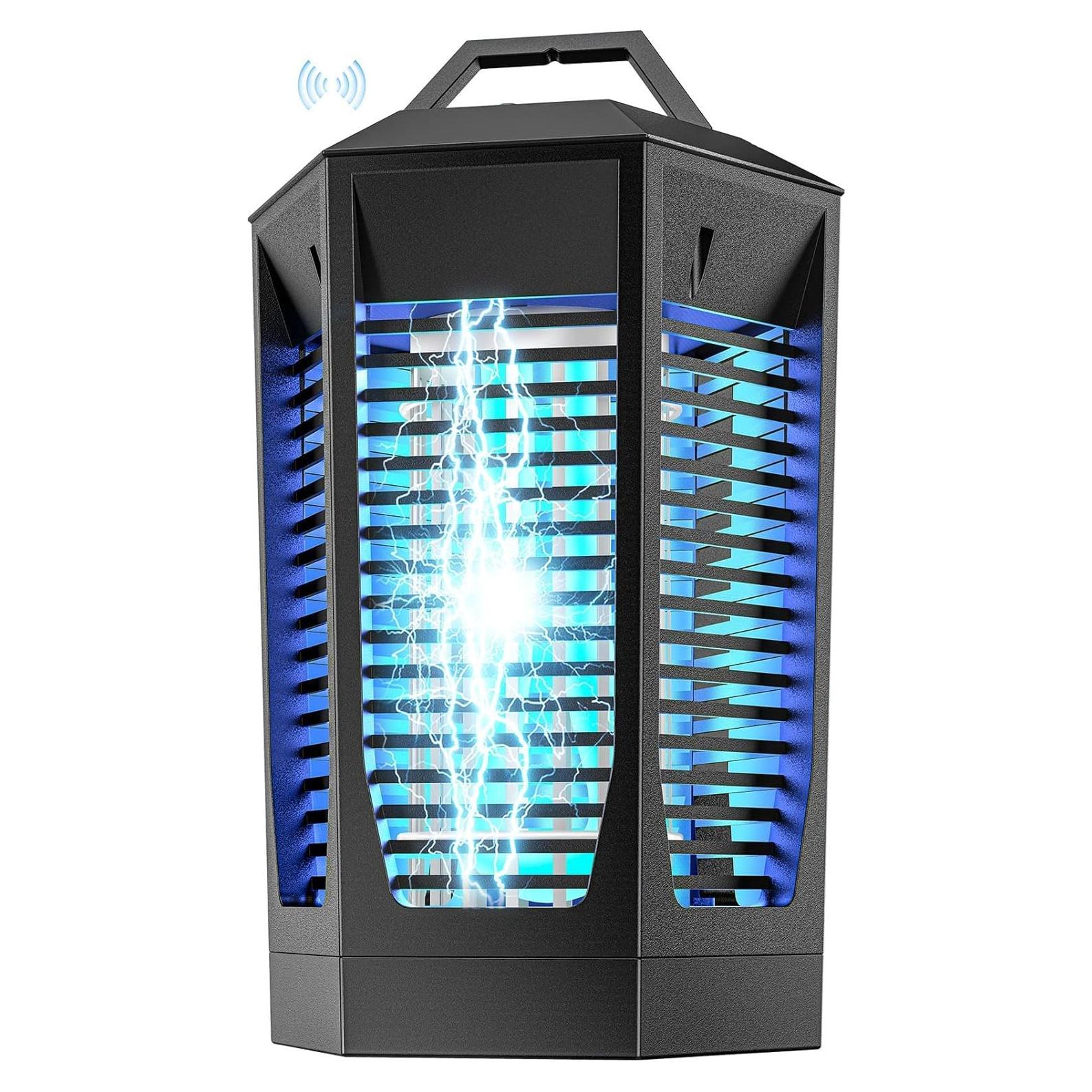 Zapper de Insectos PRTILOUD 20W con Sensor Luz IPX4 2300 ft²