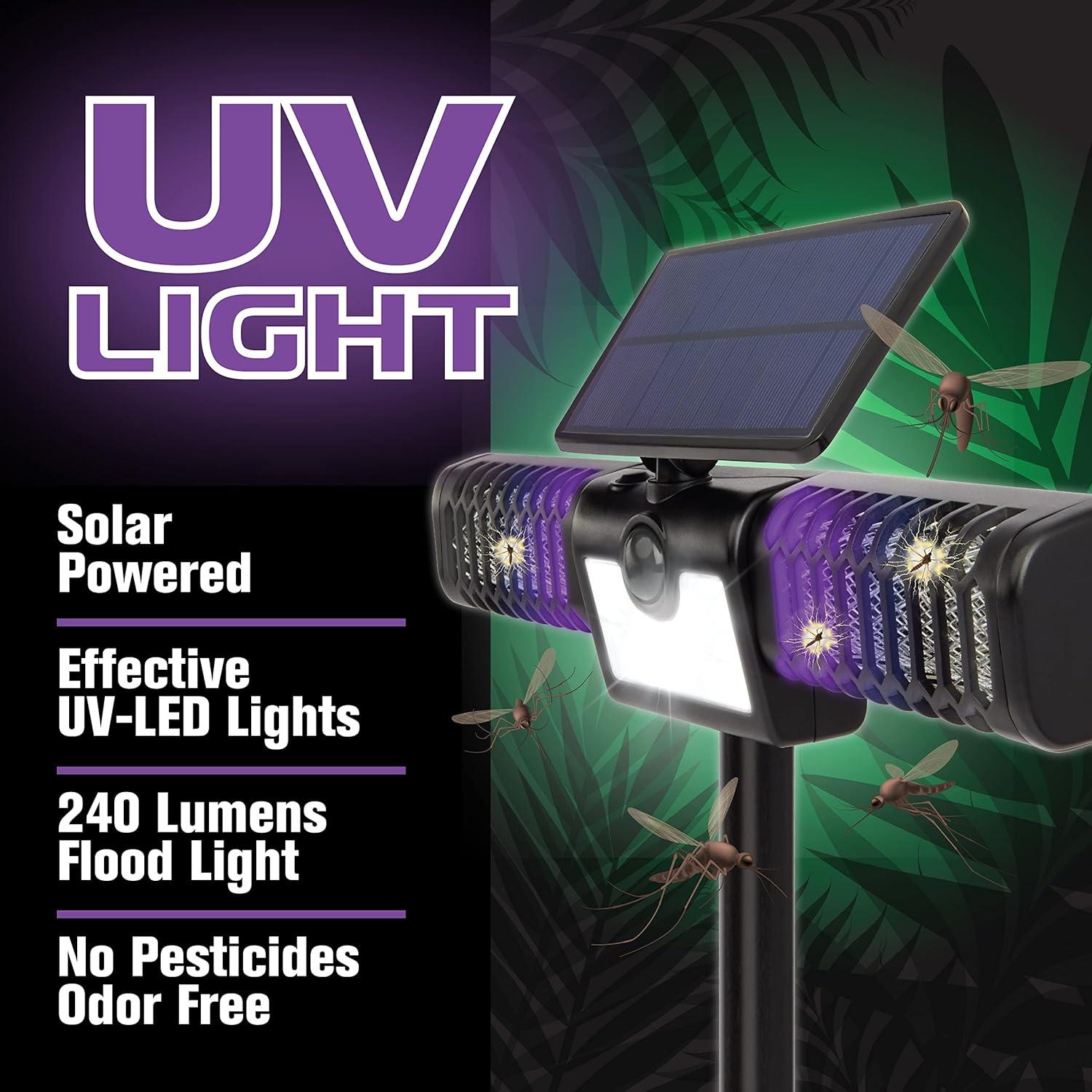 Zapper Solar Bell+Howell 2 en 1 1200V Control de Plagas