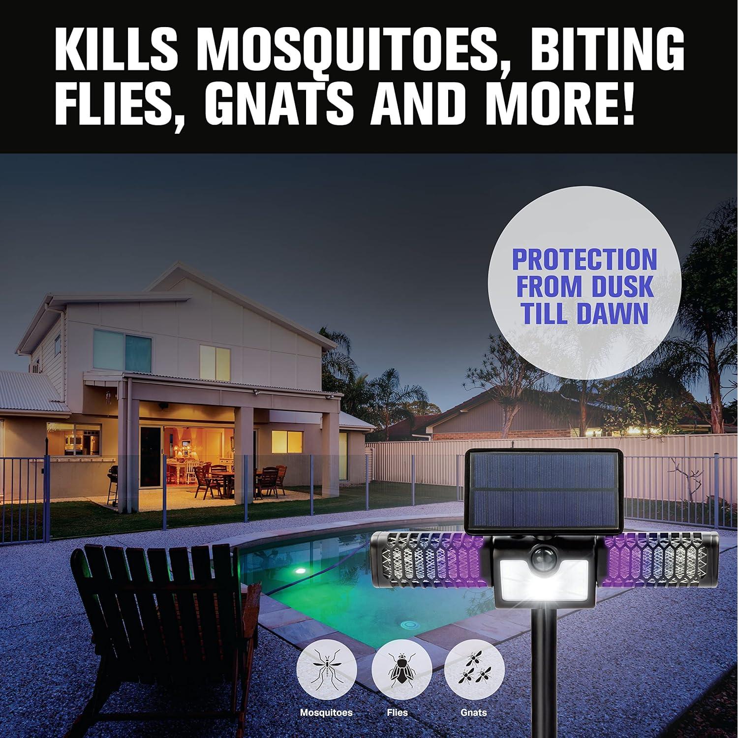 Zapper Solar Bell+Howell 2 en 1 1200V Control de Plagas