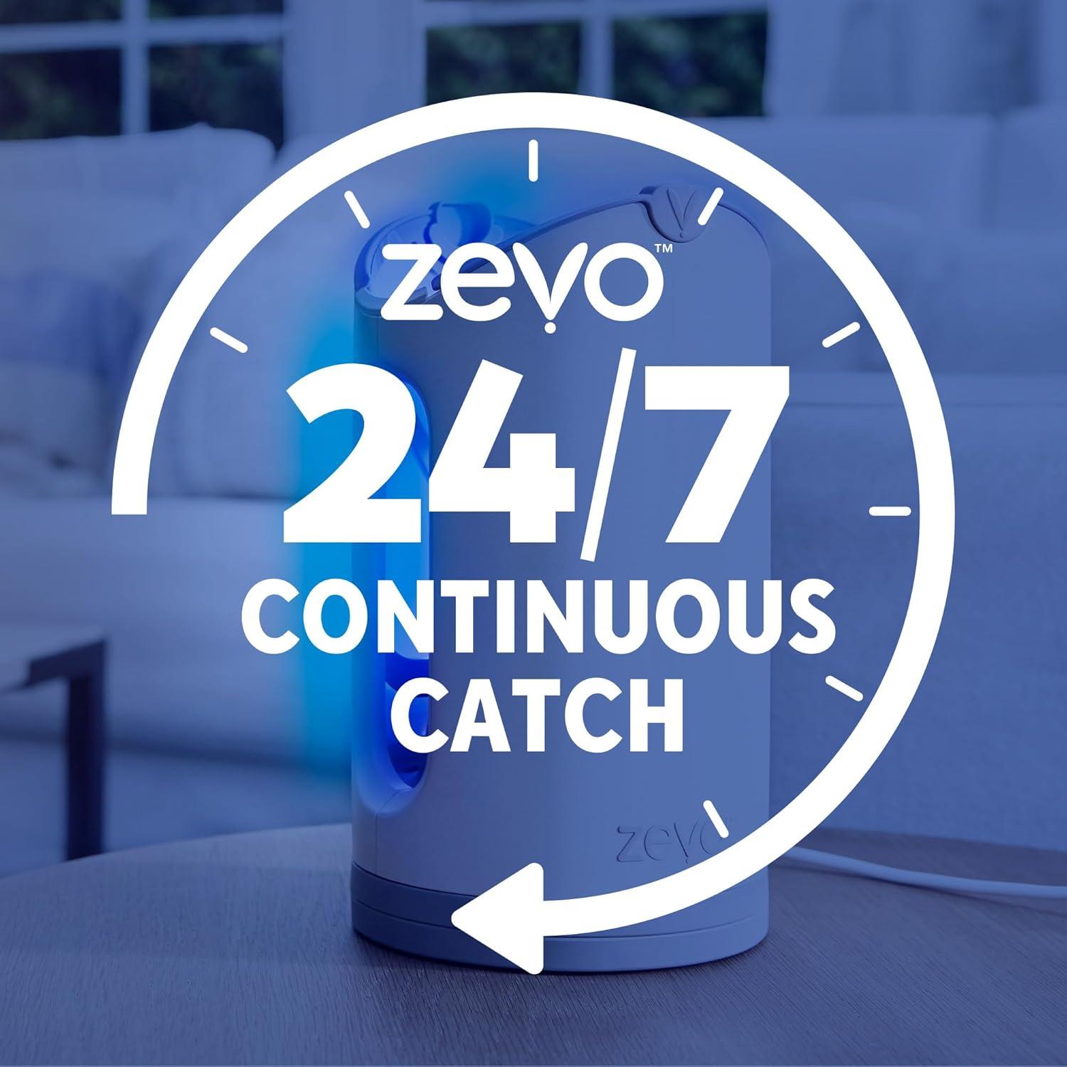 Trampa para Insectos Voladores Zevo MAX - 1 Base y 2 Cartuchos