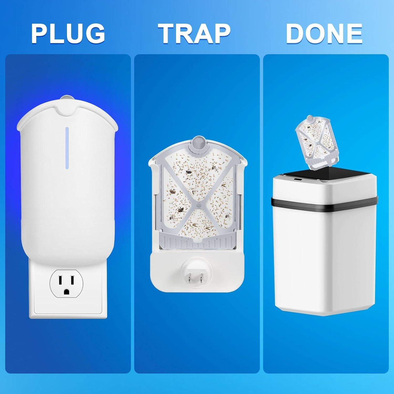 Trampa de Insectos Husaco HM364 - 2 Dispositivos y 2 Cartuchos