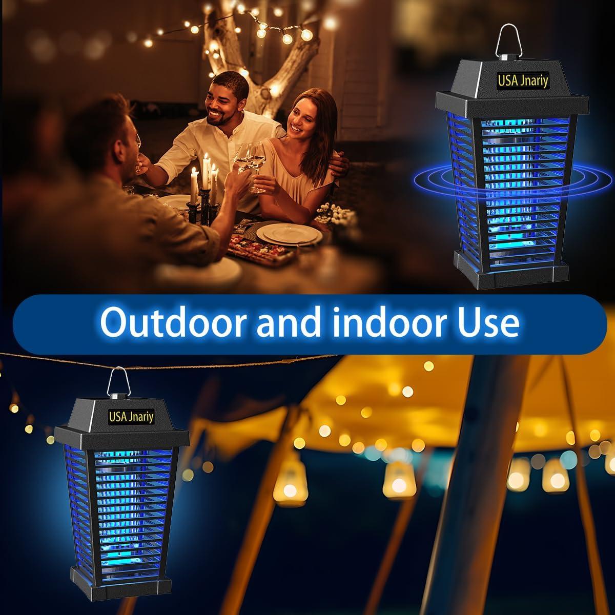 Zapper Eléctrico de Insectos USA Jnariy 4200V 18W para Interiores y Exteriores