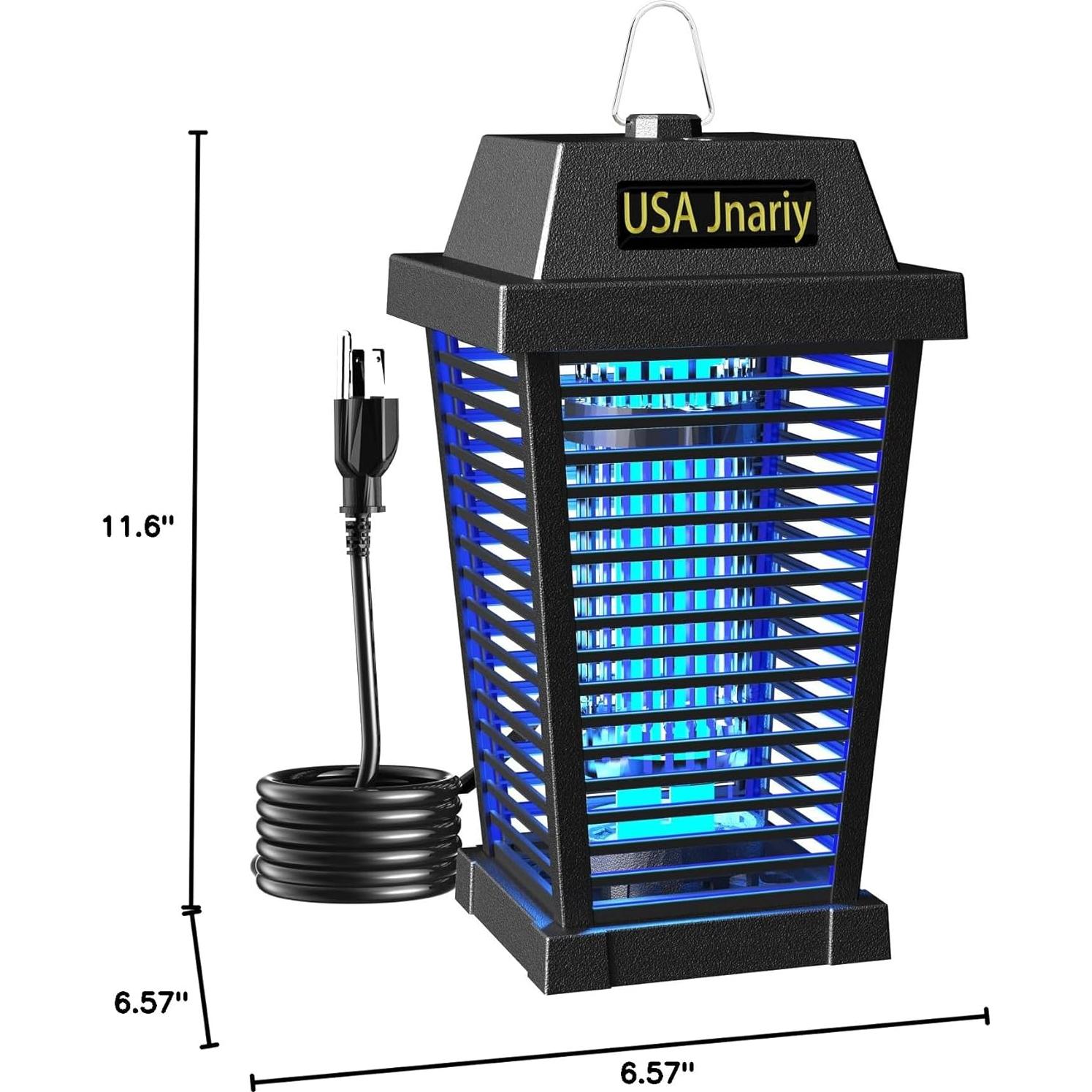 Zapper Eléctrico de Insectos USA Jnariy 4200V 18W para Interiores y Exteriores