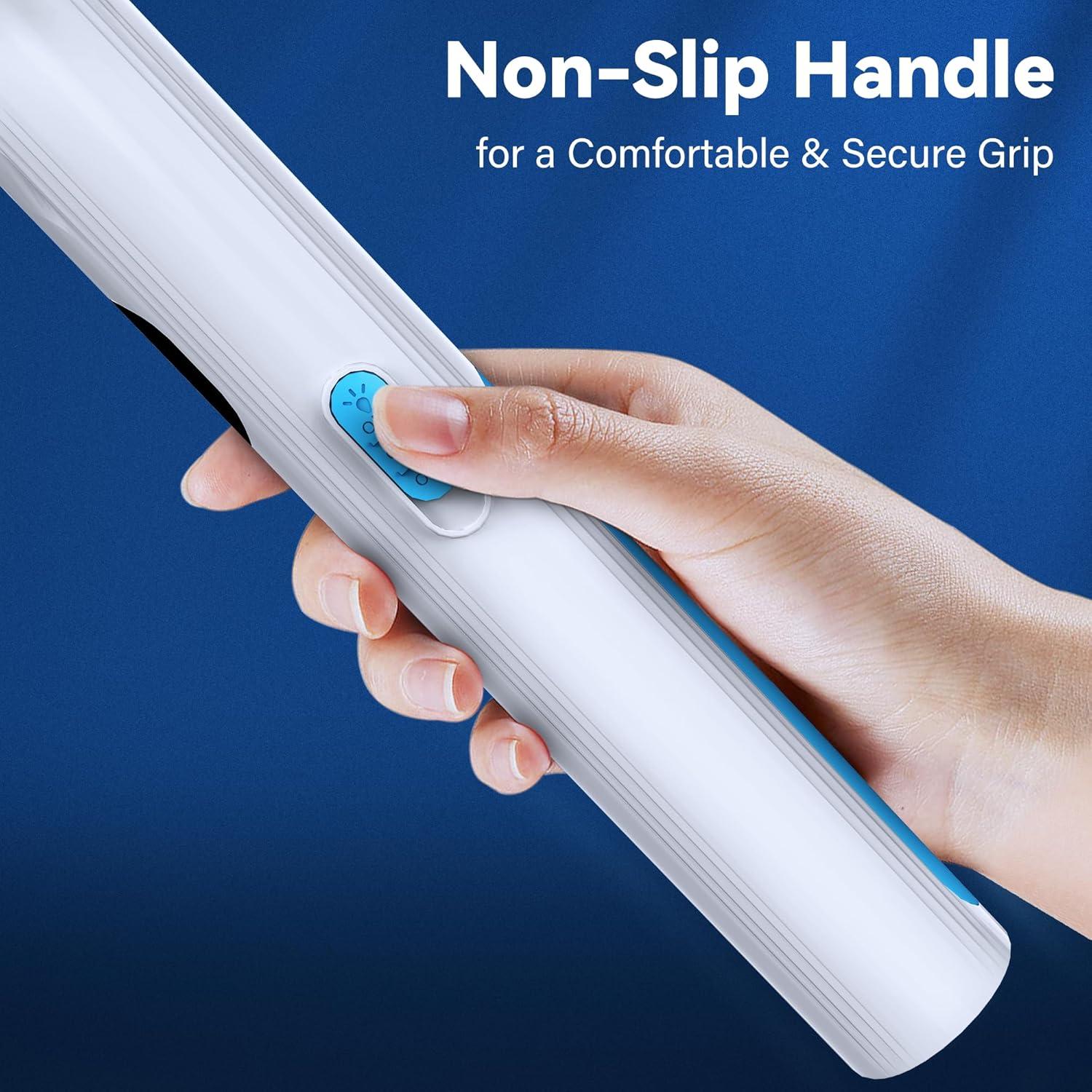 Raqueta eléctrica mata mosquitos Nymrix 4100V recargable 1800mAh