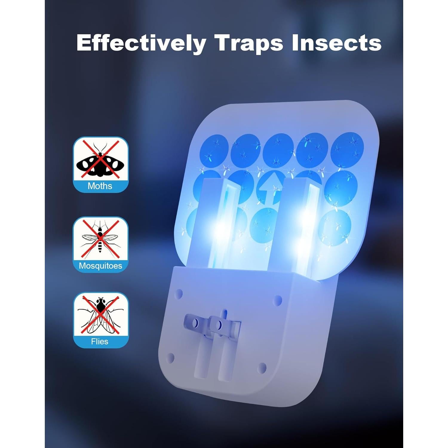 Trampa de Insectos Voladores Shootingstar 2 Dispositivos + 12 Tarjetas