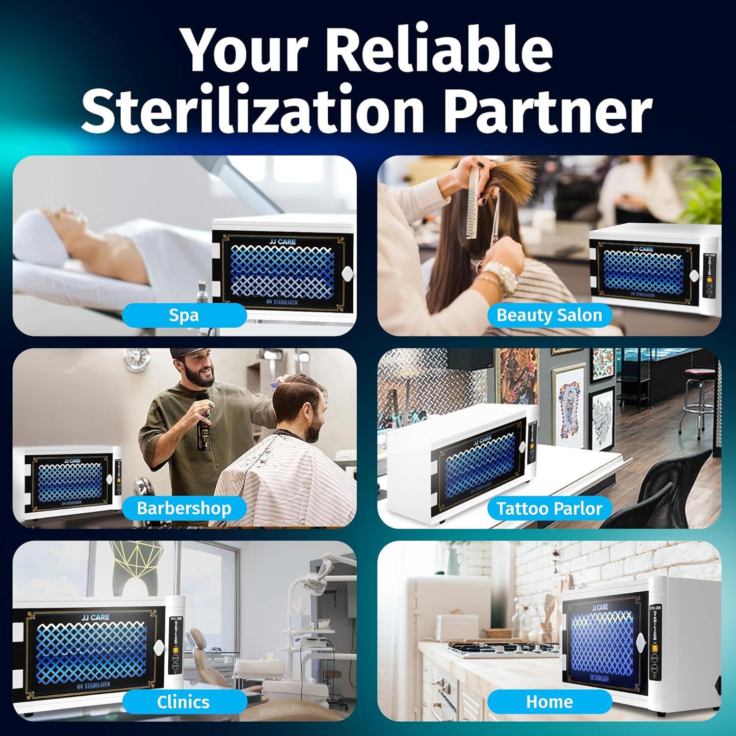 Gabinete Desinfectante UV JJ CARE 8L con Temporizador LED